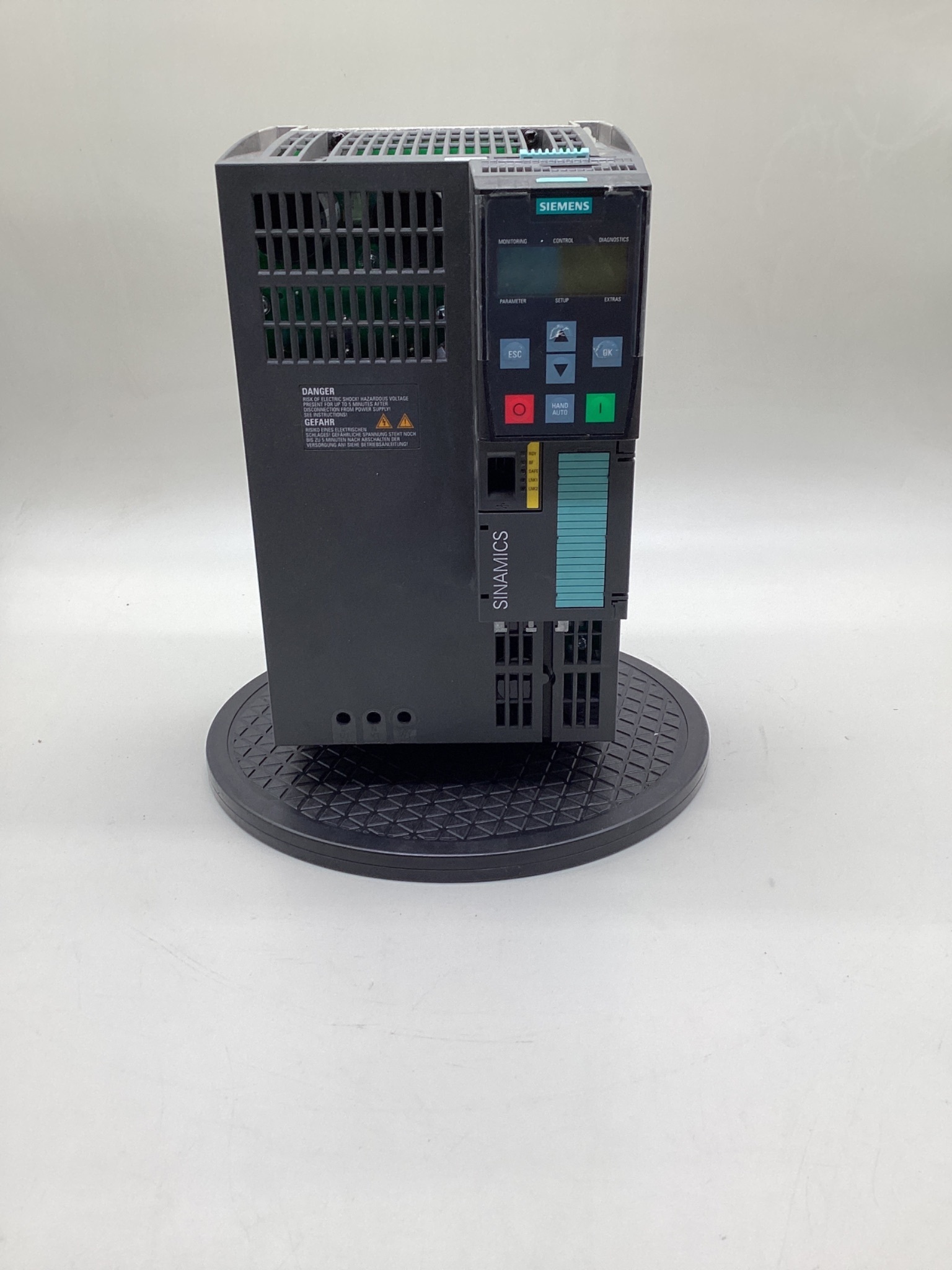 SIEMENS 6SL3224-0BE27-5UA0 SINAMICS Power Module 240 15HP USED 0