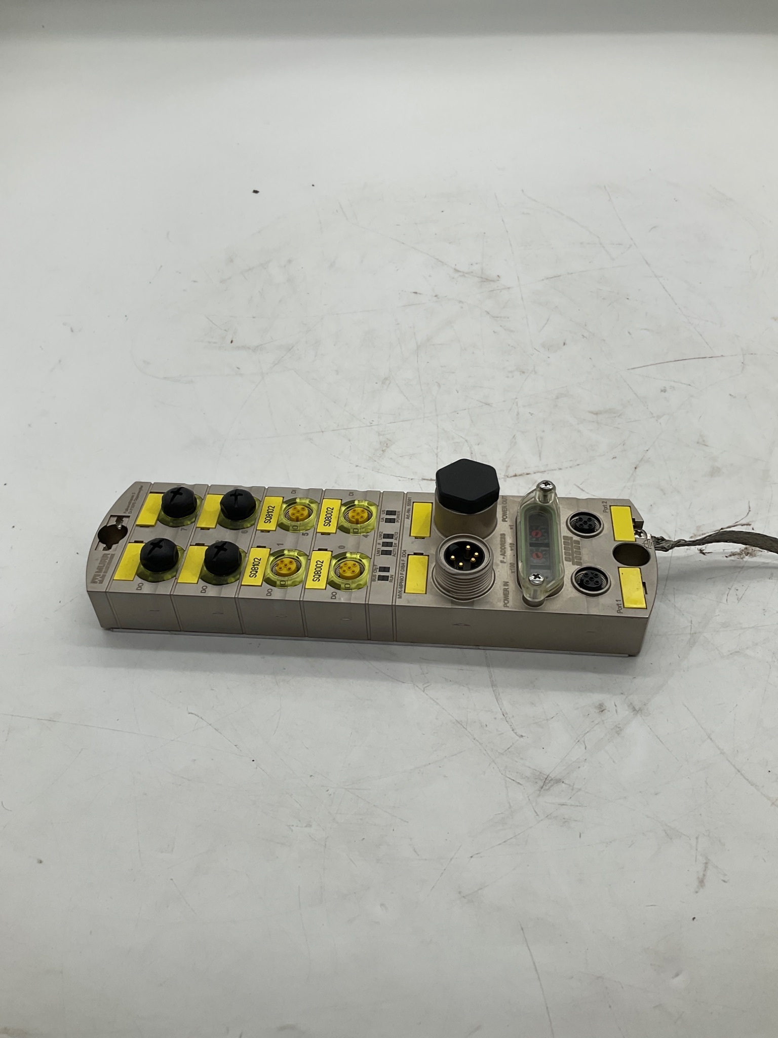 MURR ELEKTRONIK 55581 MVK-MPNIO F DI8/4 F DO4 Safety I/O Module USED 3