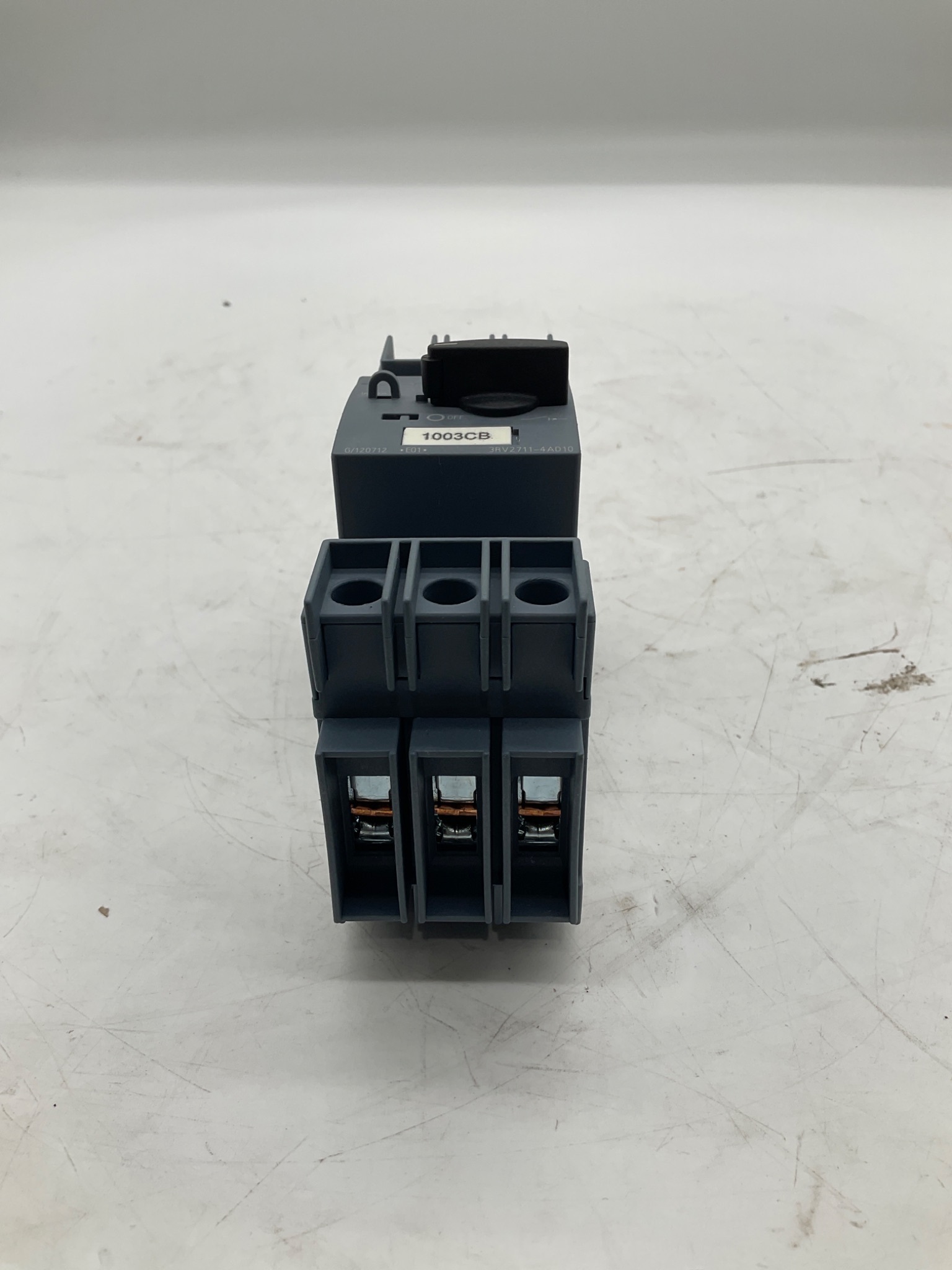 SIEMENS 3RV2711-4AD10 SIRIUS Circuit Breaker Size S00 3-Pole USED 3