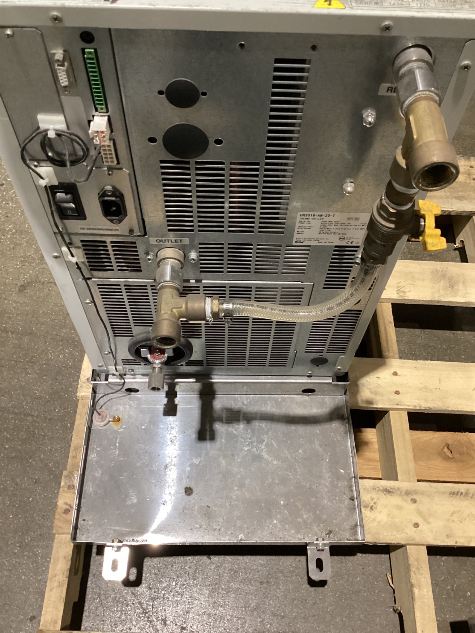 SMC HRS018-AN-20-T Thermo Chiller USED 4