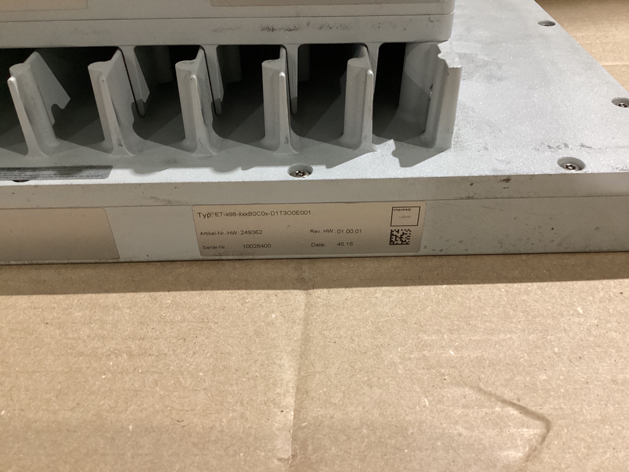 SIEMENS / R Stahl ET-498-2TX-AC Shark Hazardous Area / Explosion Proof Operator Station USED 6