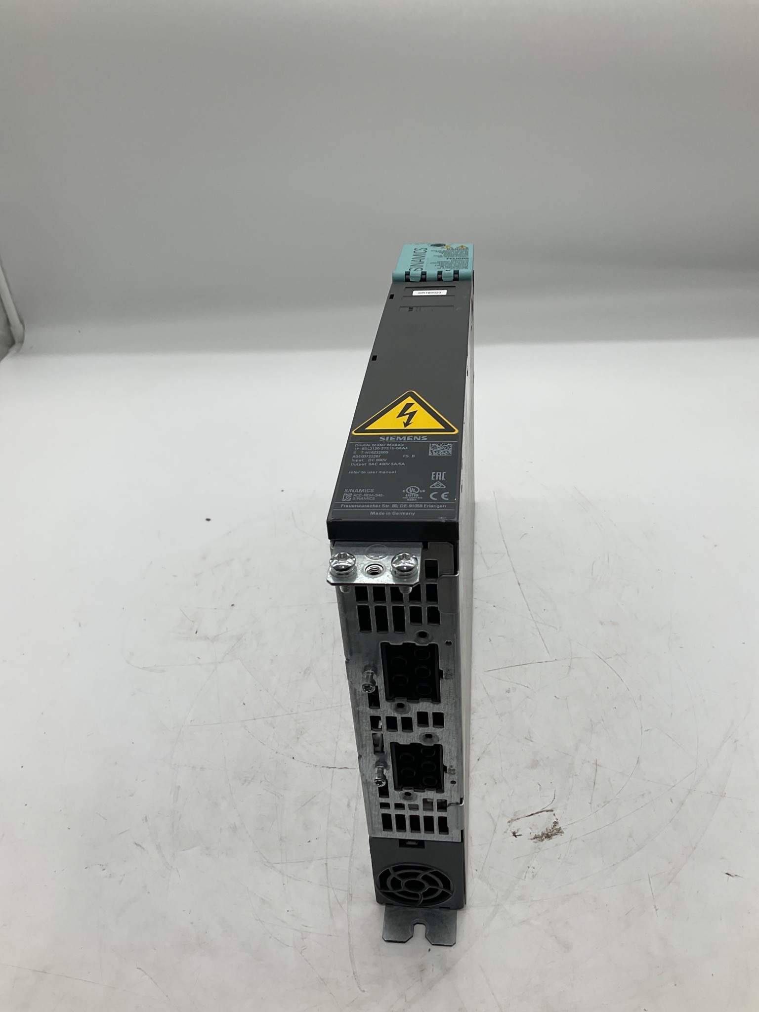 SIEMENS 6SL3120-2TE15-0AA4 SINAMICS S120 Double Motor Module USED 1