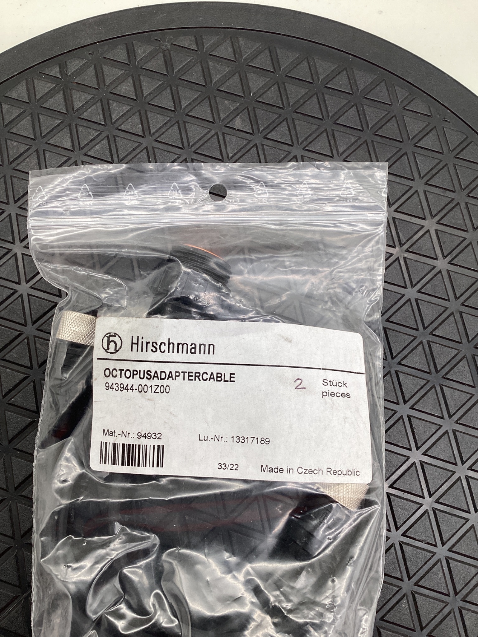 HIRSCHMANN 943944-001Z00 OCTOPUS Adapter Cable NEW 1