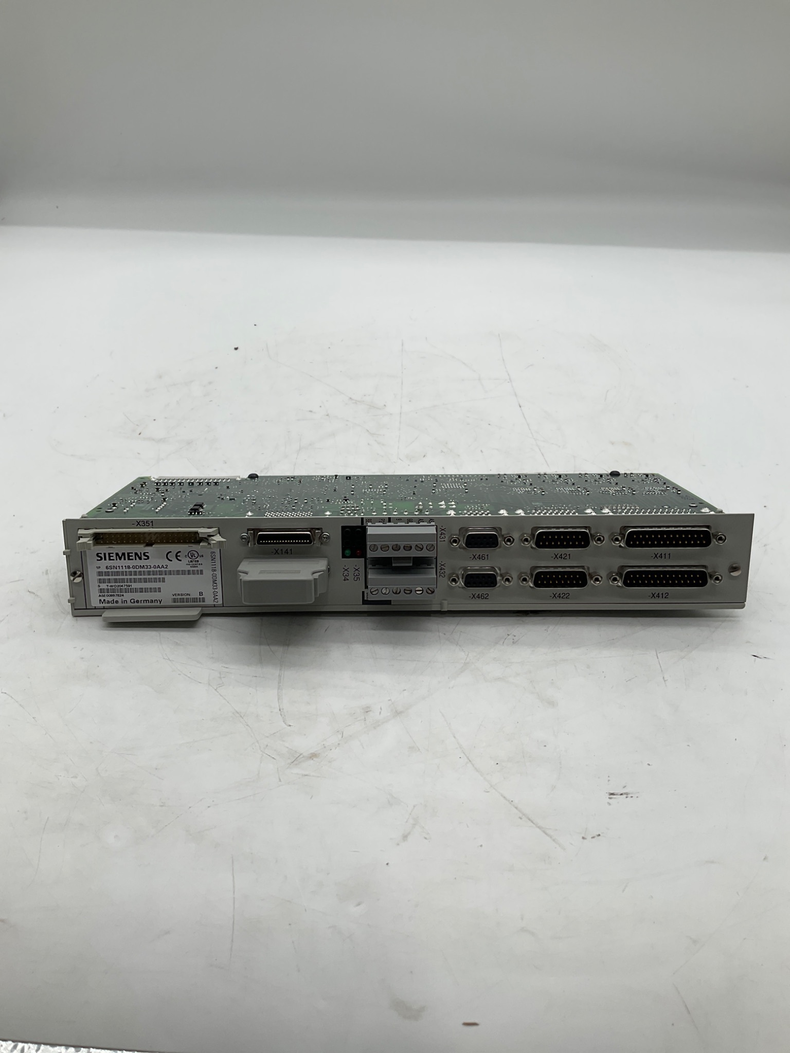 SIEMENS 6SN1118-0DM33-0AA2 SIMODRIVE Control Module USED 0