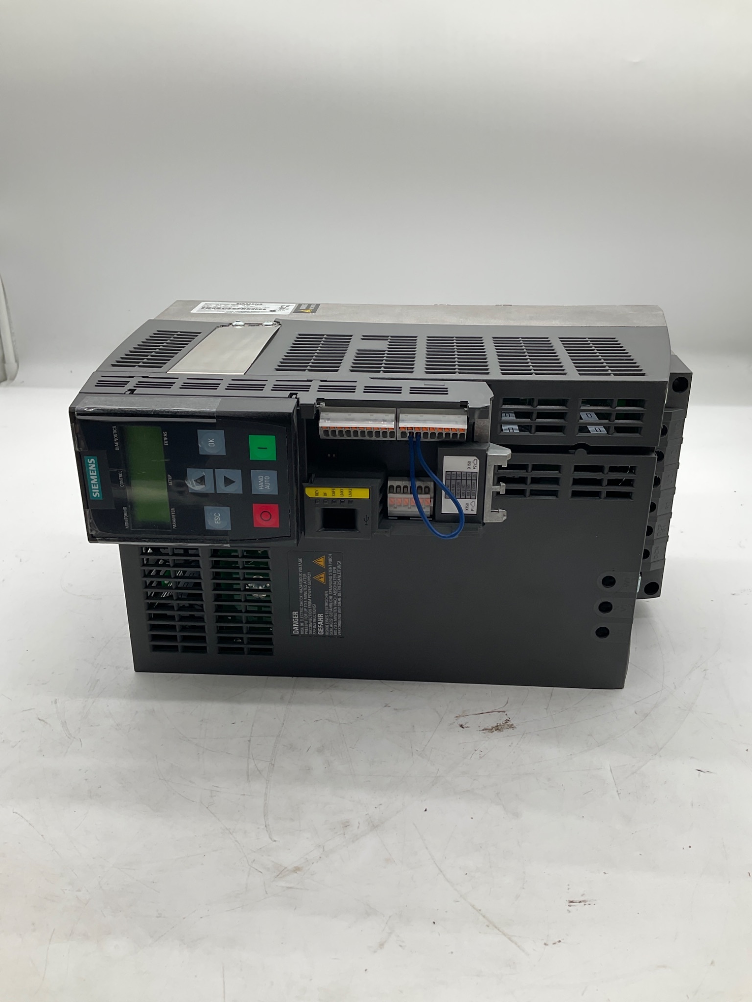 SIEMENS 6SL3224-0BE27-5UA0 SINAMICS Power Module 240 Variable Frequency Drive USED 0