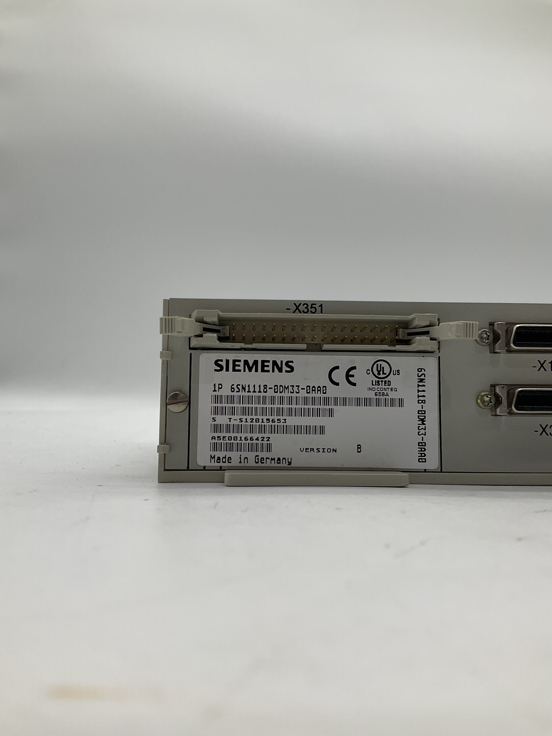 SIEMENS 6SN1118-0DM33-0AA0 SIMODRIVE 611 Monitoring Module USED 2