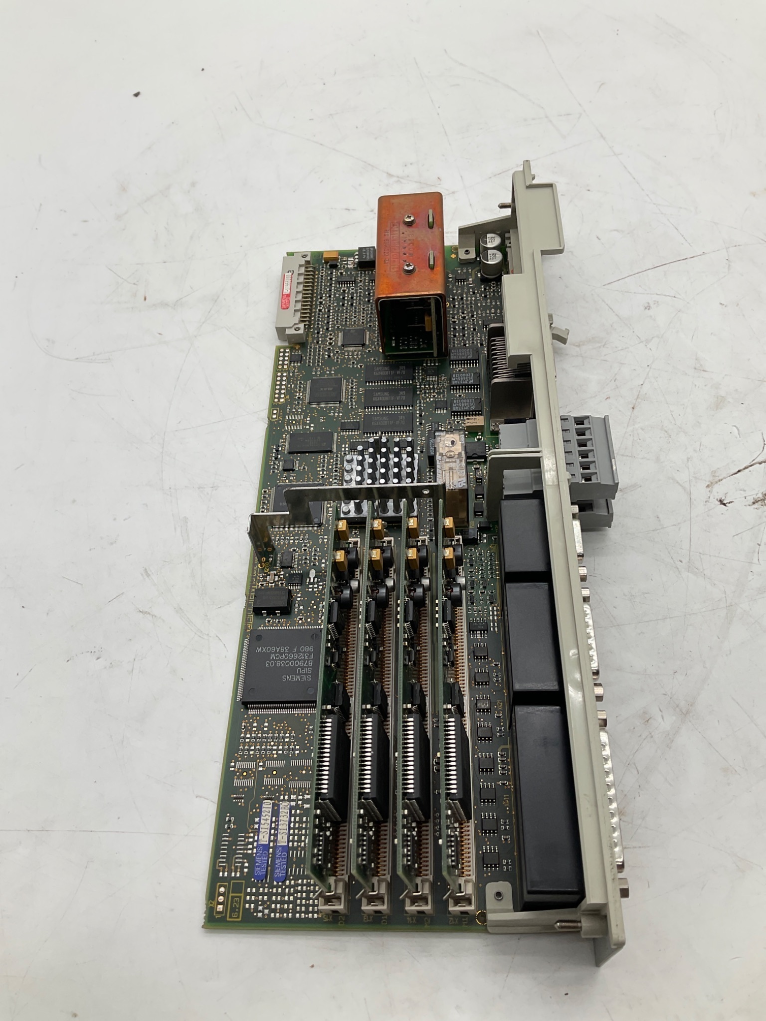 SIEMENS 6SN1118-0DM33-0AA0 SIMODRIVE 611 Monitoring Module USED 3