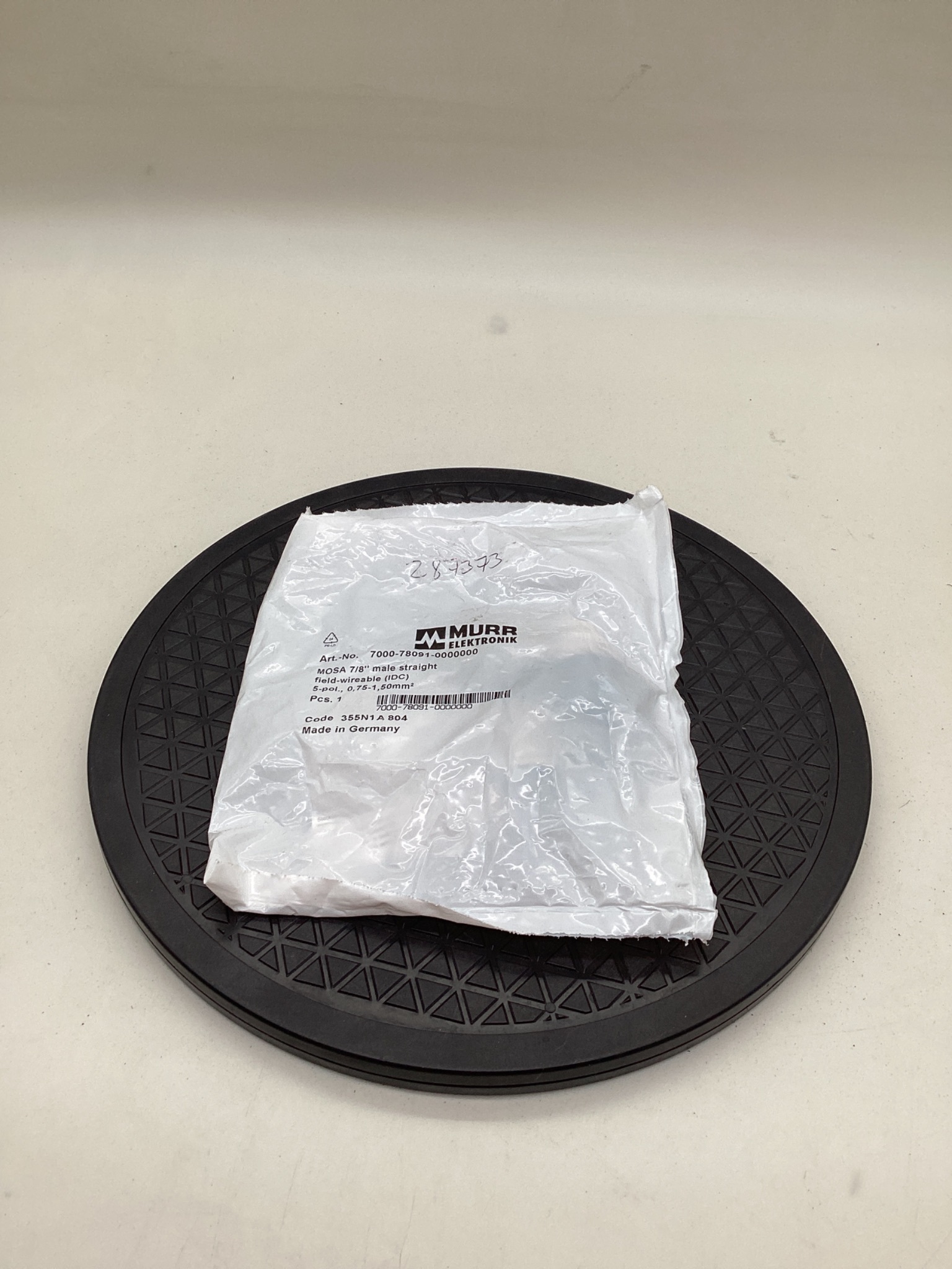 MURR ELEKTRONIK 7000-78091-0000000 7/8" Field-Wireable Connector NEW 0