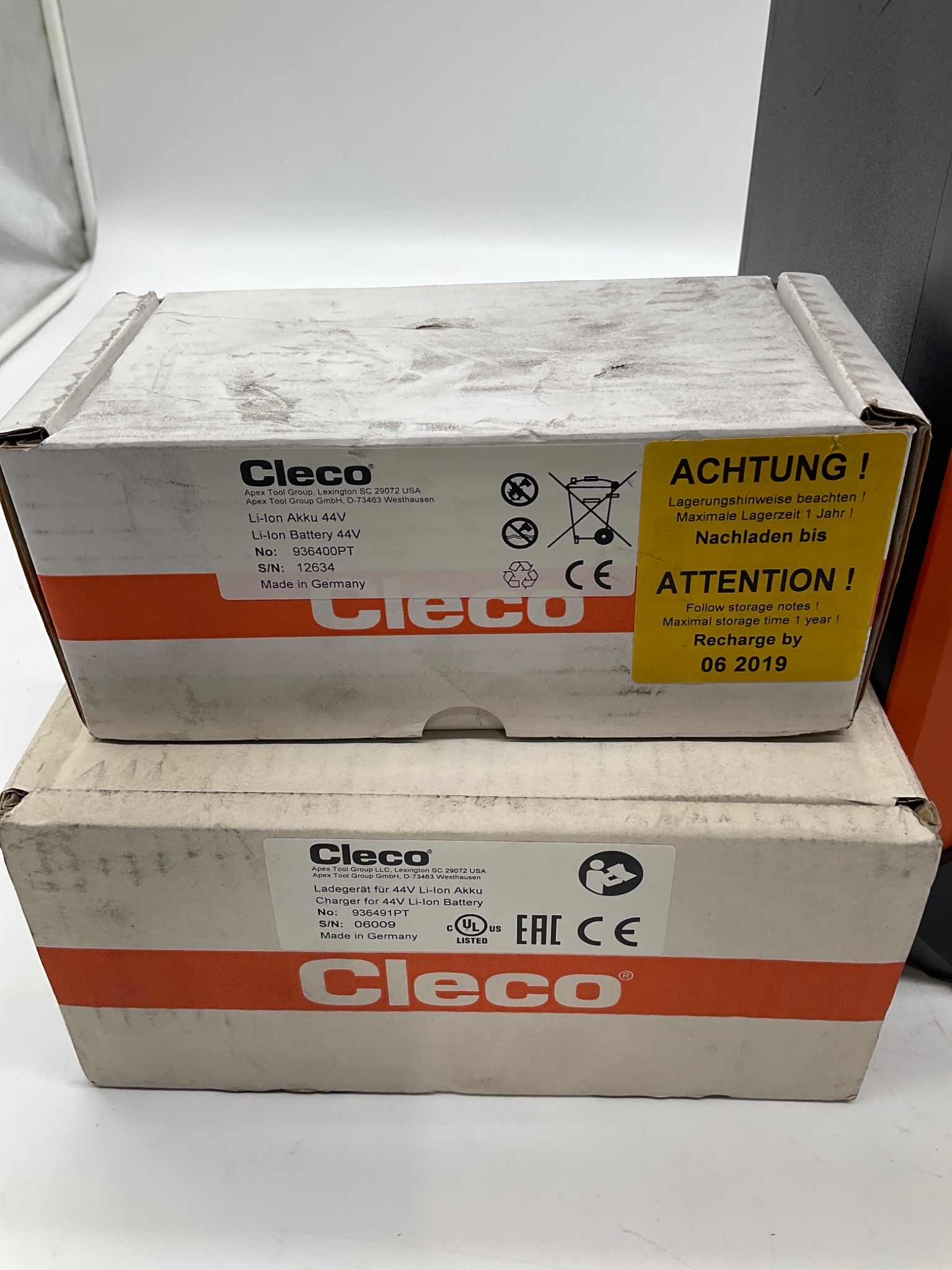 Cleco 17BPYPB050L LiveWire Cordless Nutrunner System with mPro400GCD-P USED 1