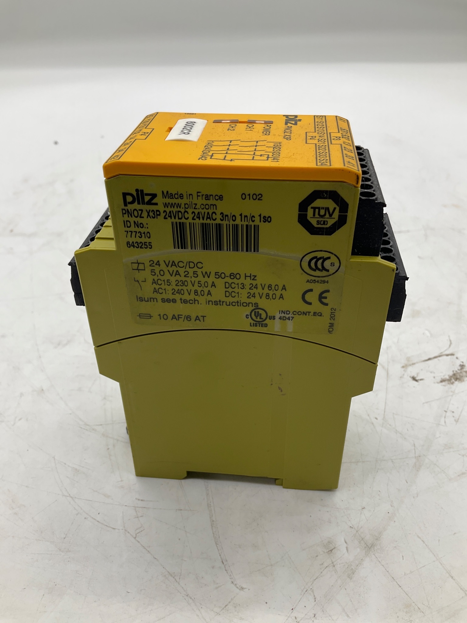 PILZ 777310 PNOZ X3P Safety Relay 24VAC/DC USED 1