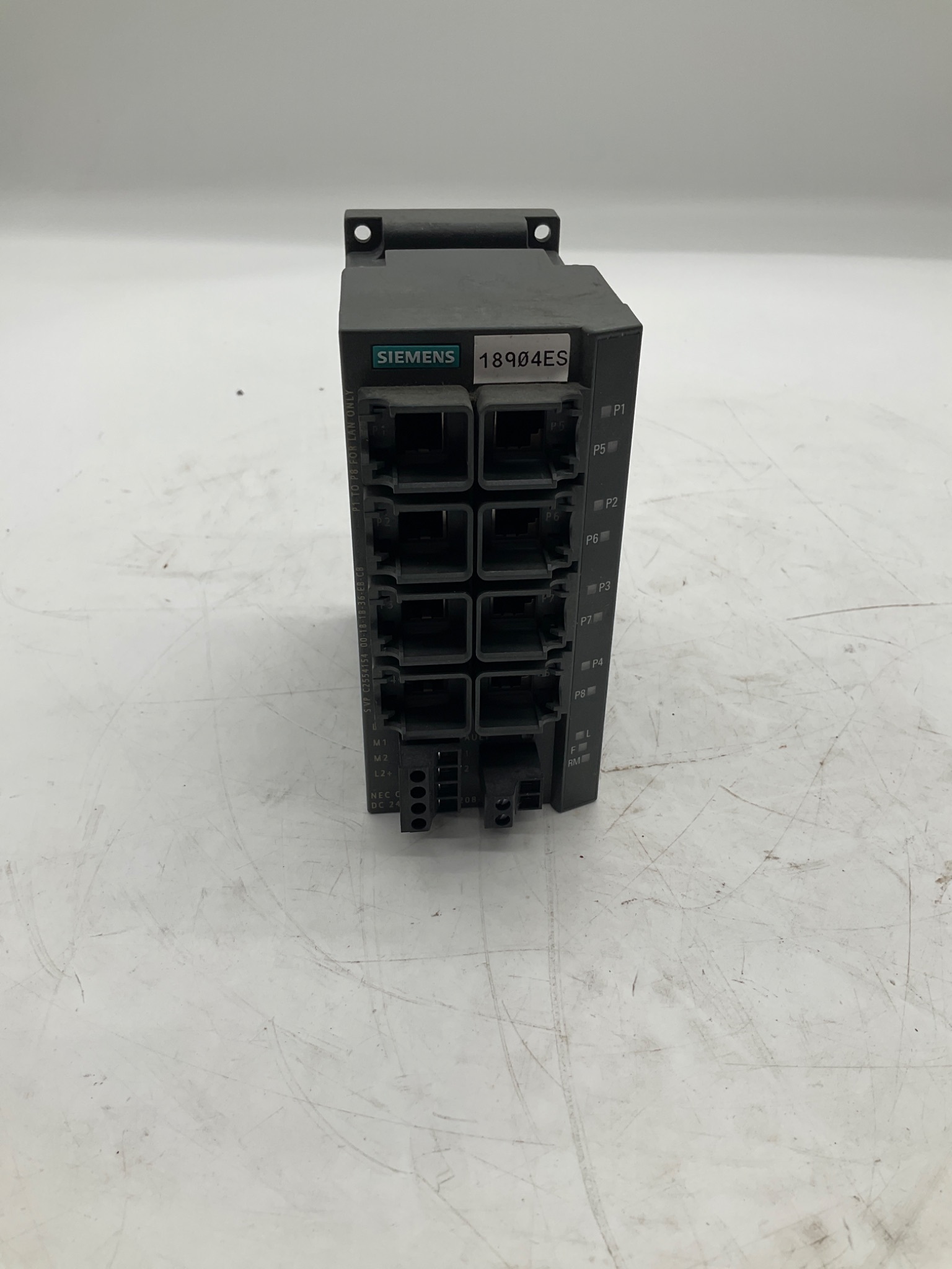 SIEMENS 6GK5208-0BA10-2AA3 SCALANCE X208 Industrial Ethernet Switch USED 0