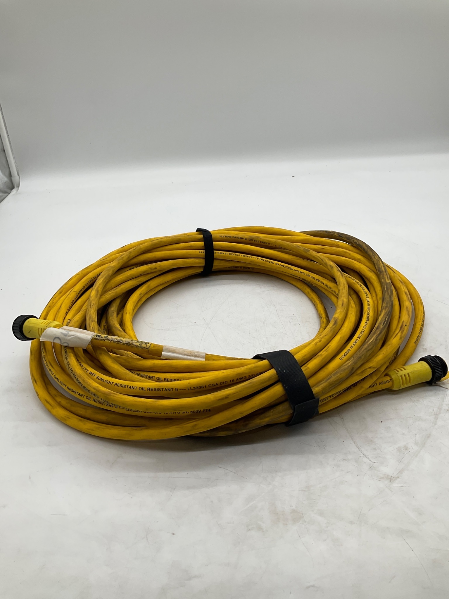 BRAD CONNECTIVITY 113030K13M230 Mini-Change 3-Pole Male/Female Cordset 23M USED 0
