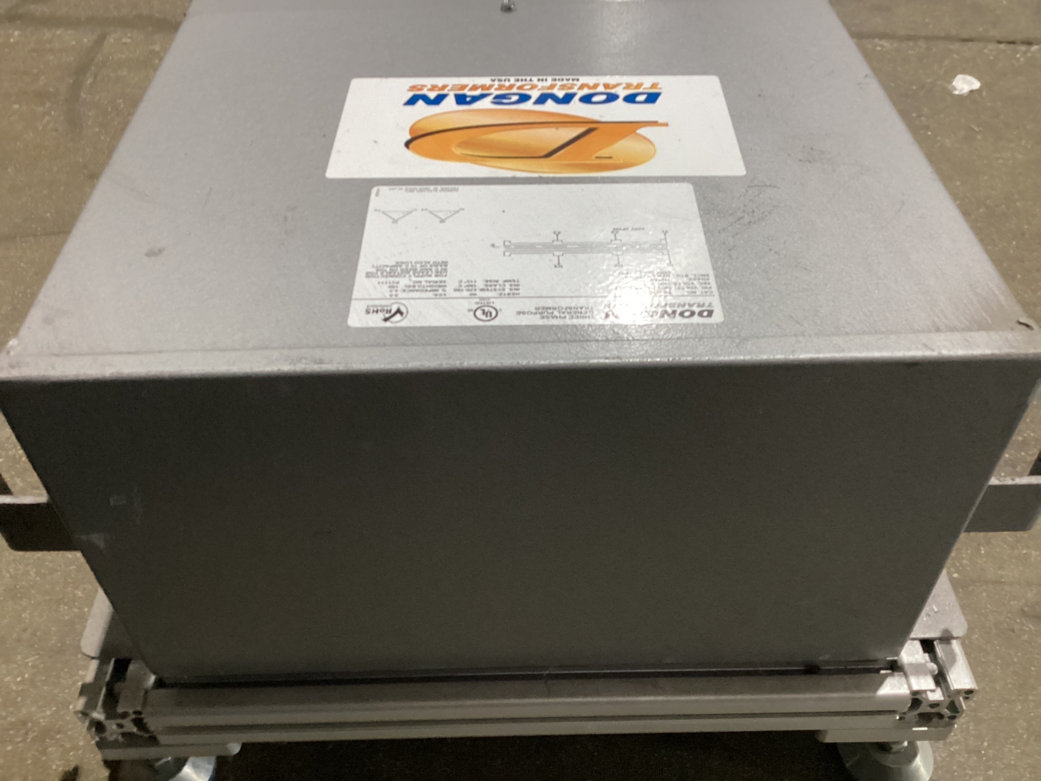 DONGAN 76-0209SH 9 KVA NEMA 3R Three Phase Transformer USED 3