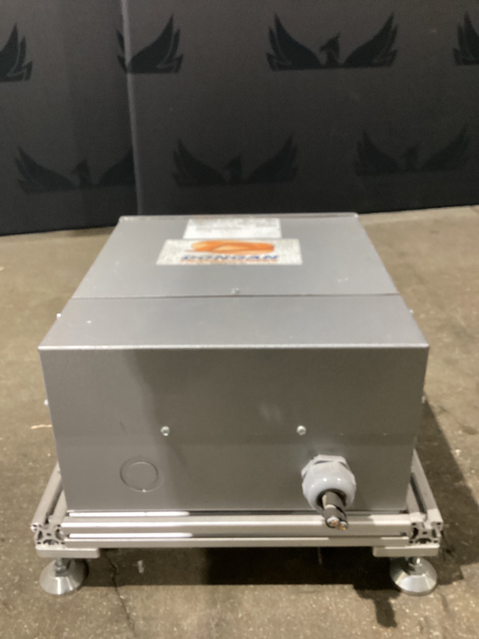 DONGAN 76-0209SH 480V Delta To 240V Delta 9 KVA Transformer USED 0