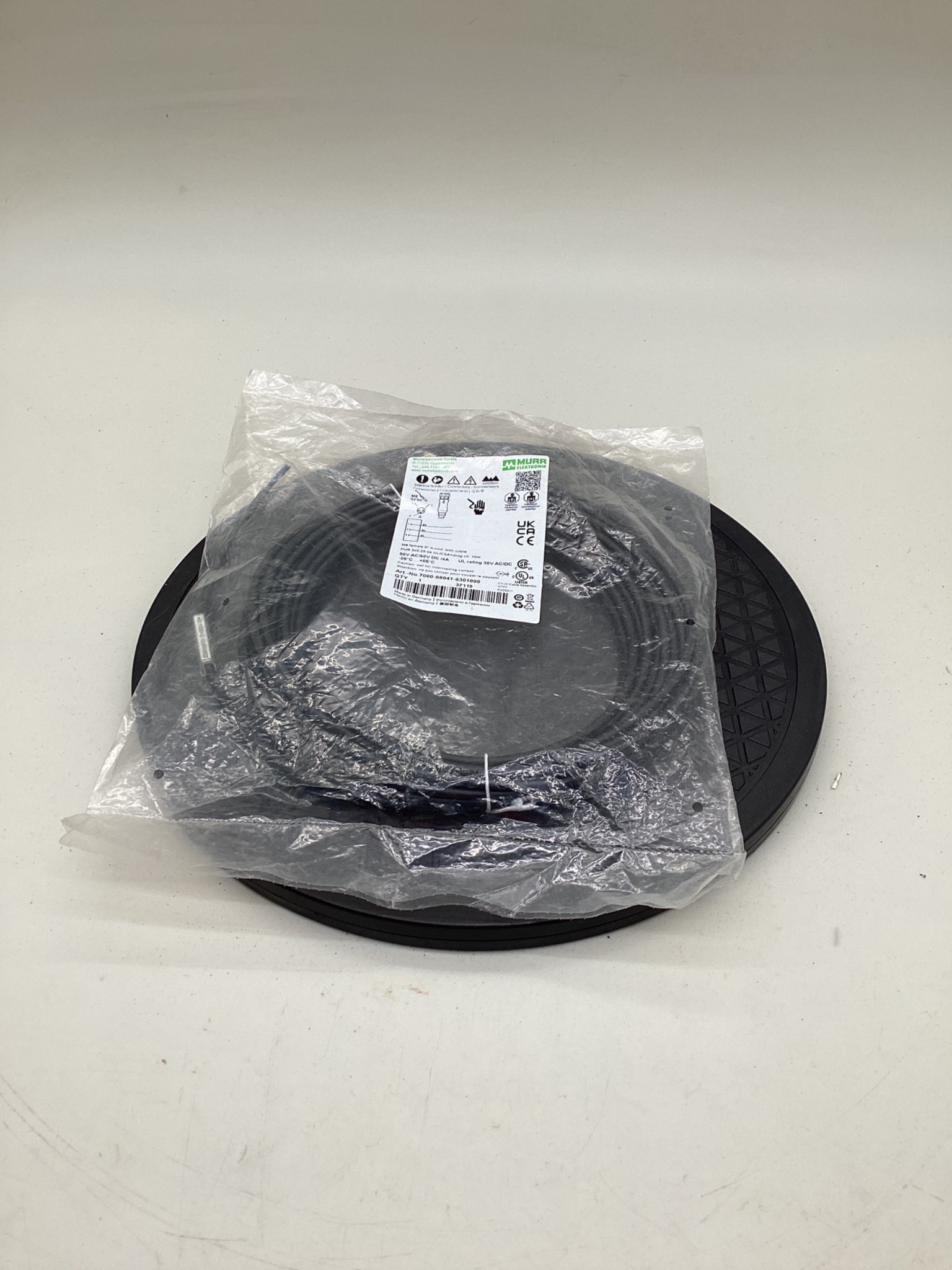 MURR ELEKTRONIK 7000-08041-6301000 M8 Female A-Coded Cordset 10M NEW 0