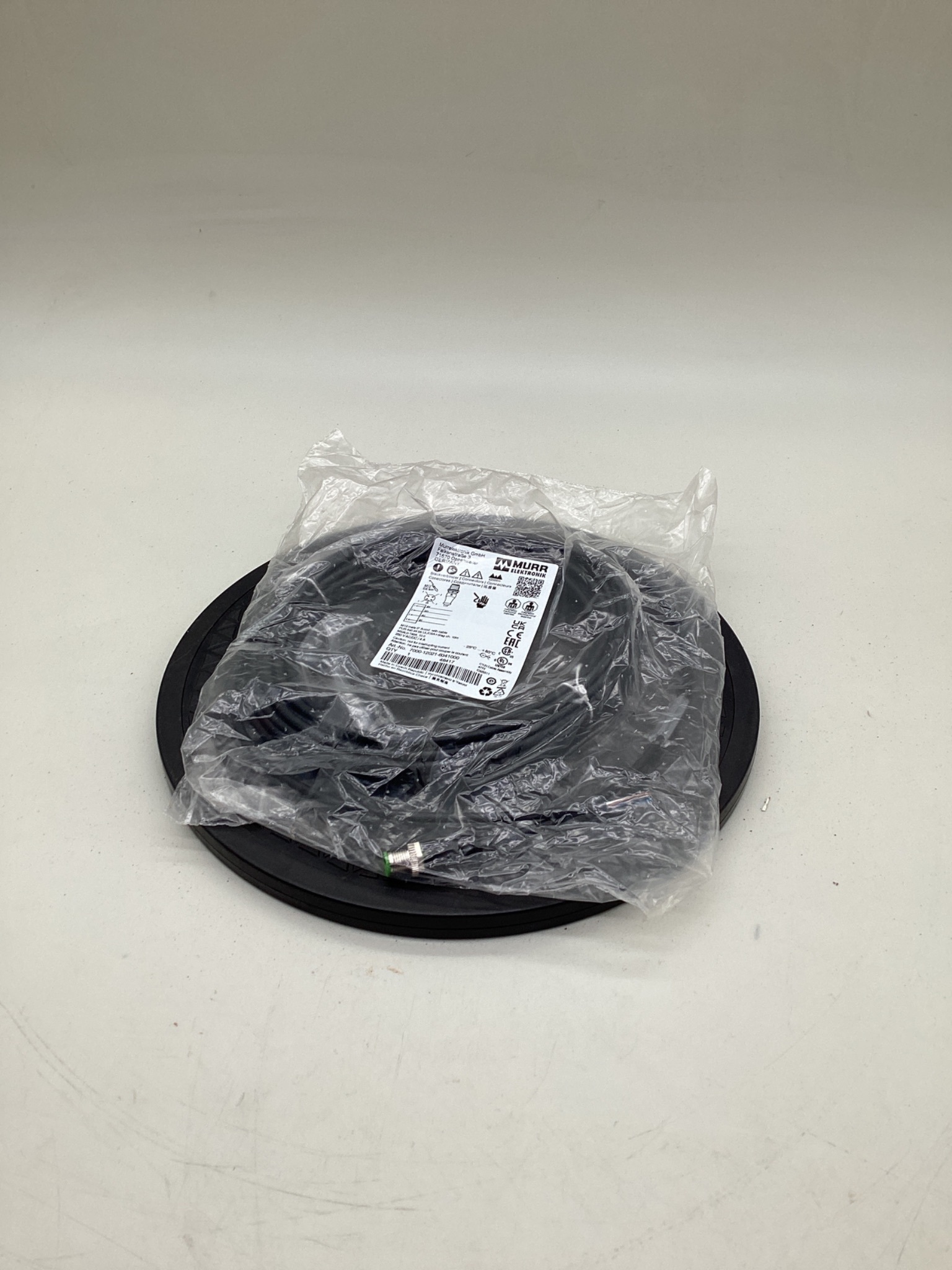 MURR ELEKTRONIK 7000-12021-6341000 M12 A-Coded Male Cordset 10M NEW 0