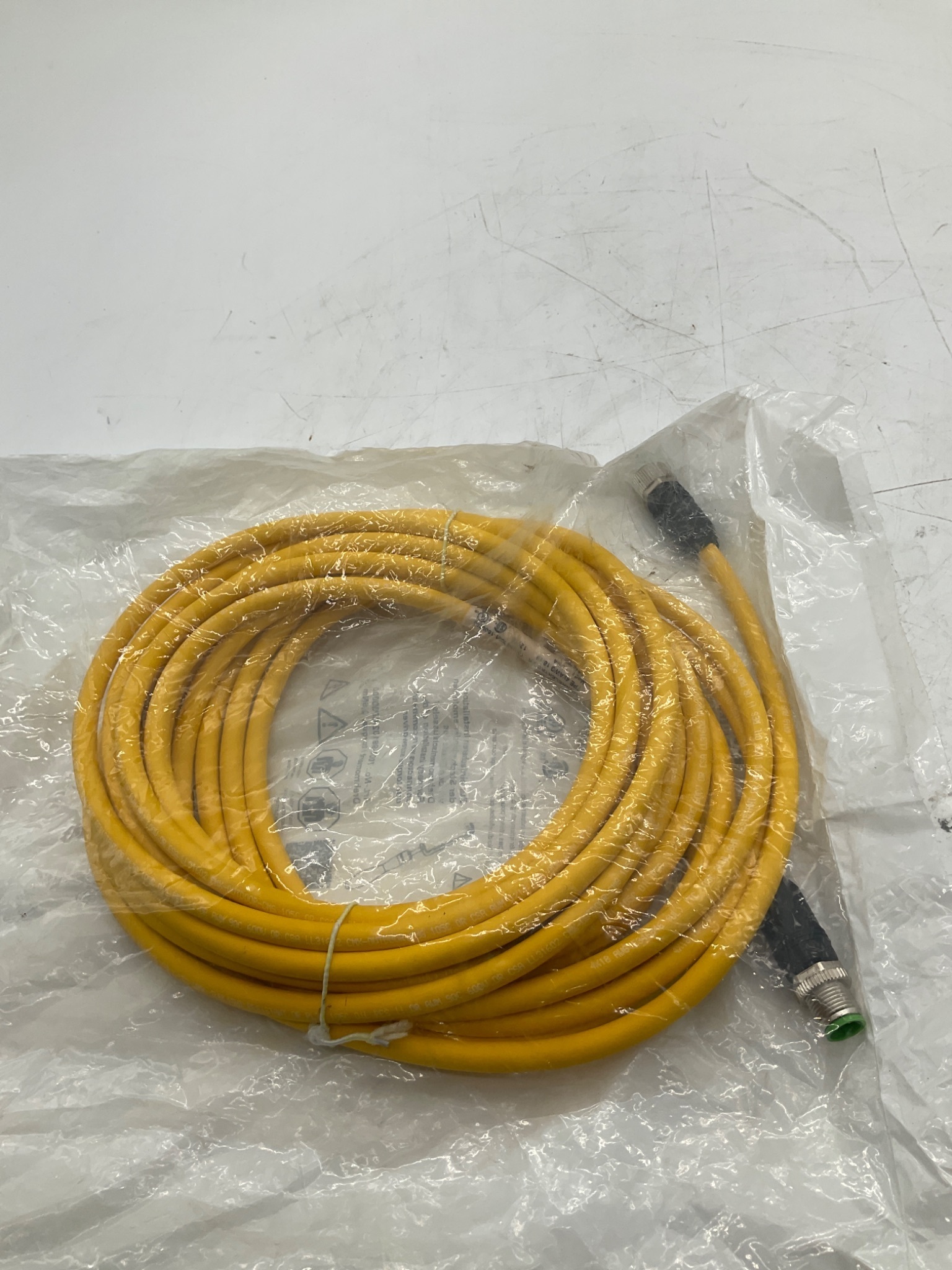 MURR ELEKTRONIK 7700-40021-1500700 M12 A-Coded Male/Female Cordset 7M NEW 2