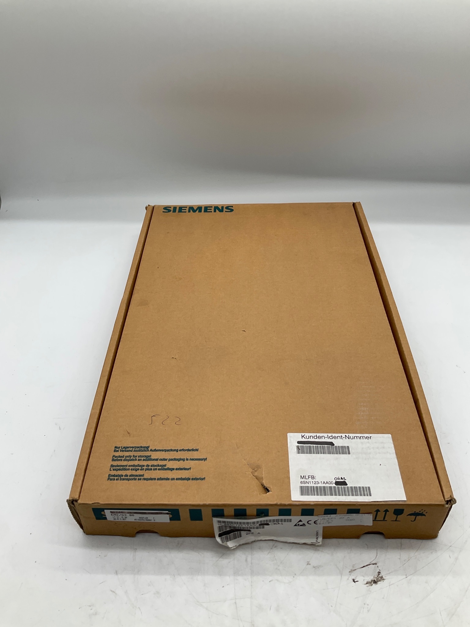 SIEMENS 6SN1123-1AA00-0HA1 SIMODRIVE LT-Module INT. 8A NEW 2