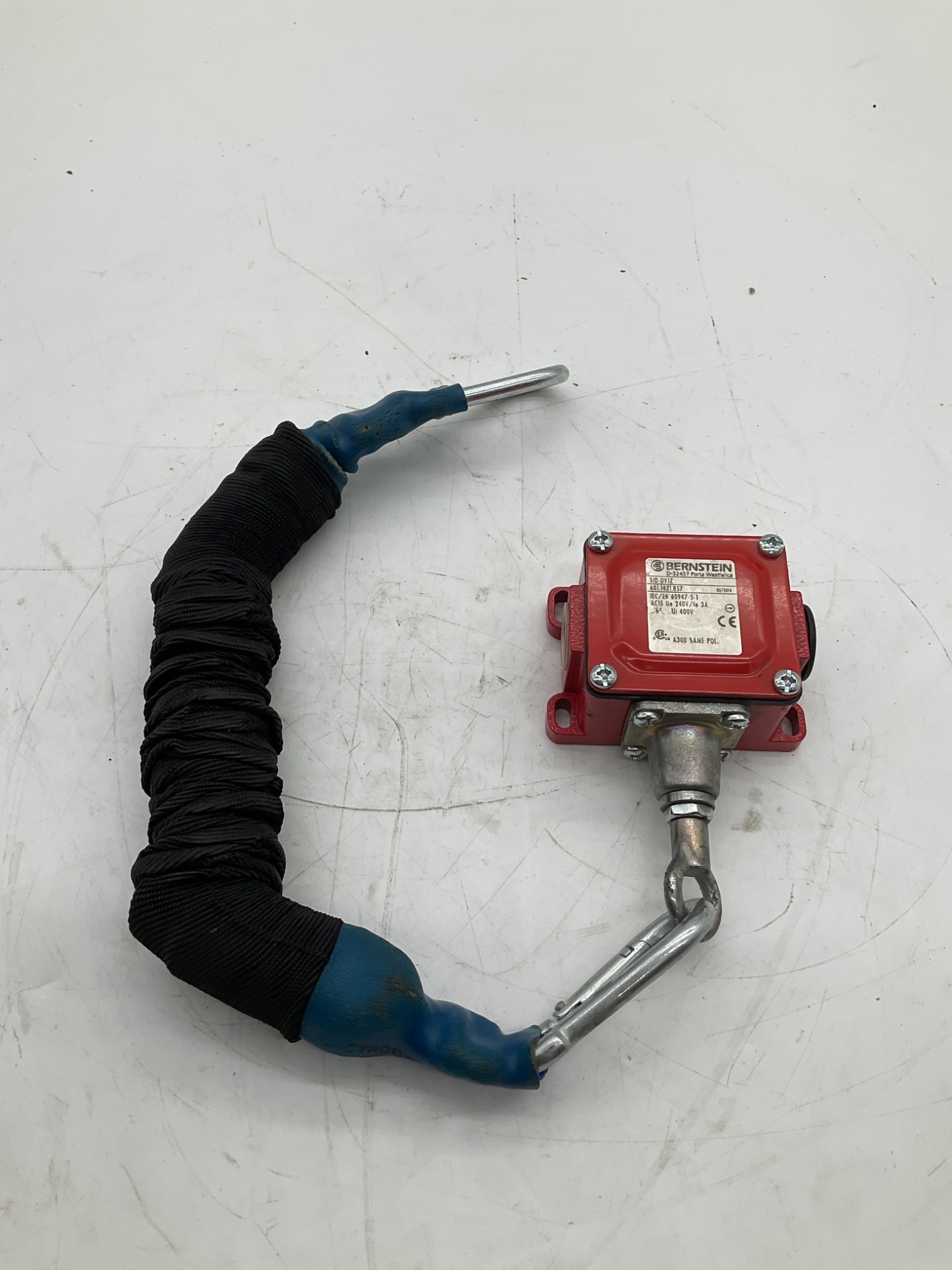 Bernstein SID-UVIZ 601.1431.857 Rope Pull Safety Switch USED 2
