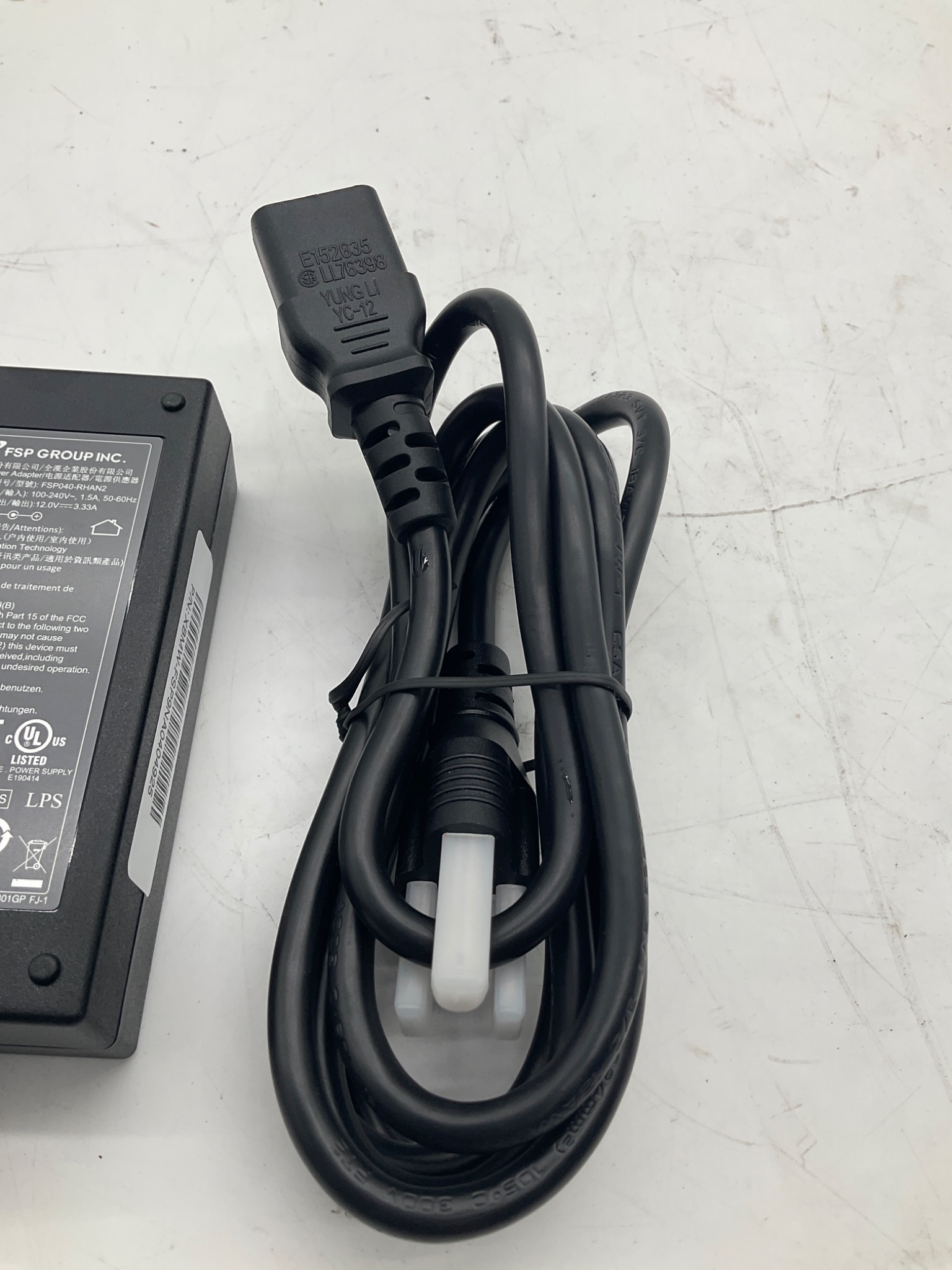 FSP Group FSP040-RHAN2 12V 40W AC Adapter Power Supply USED 3