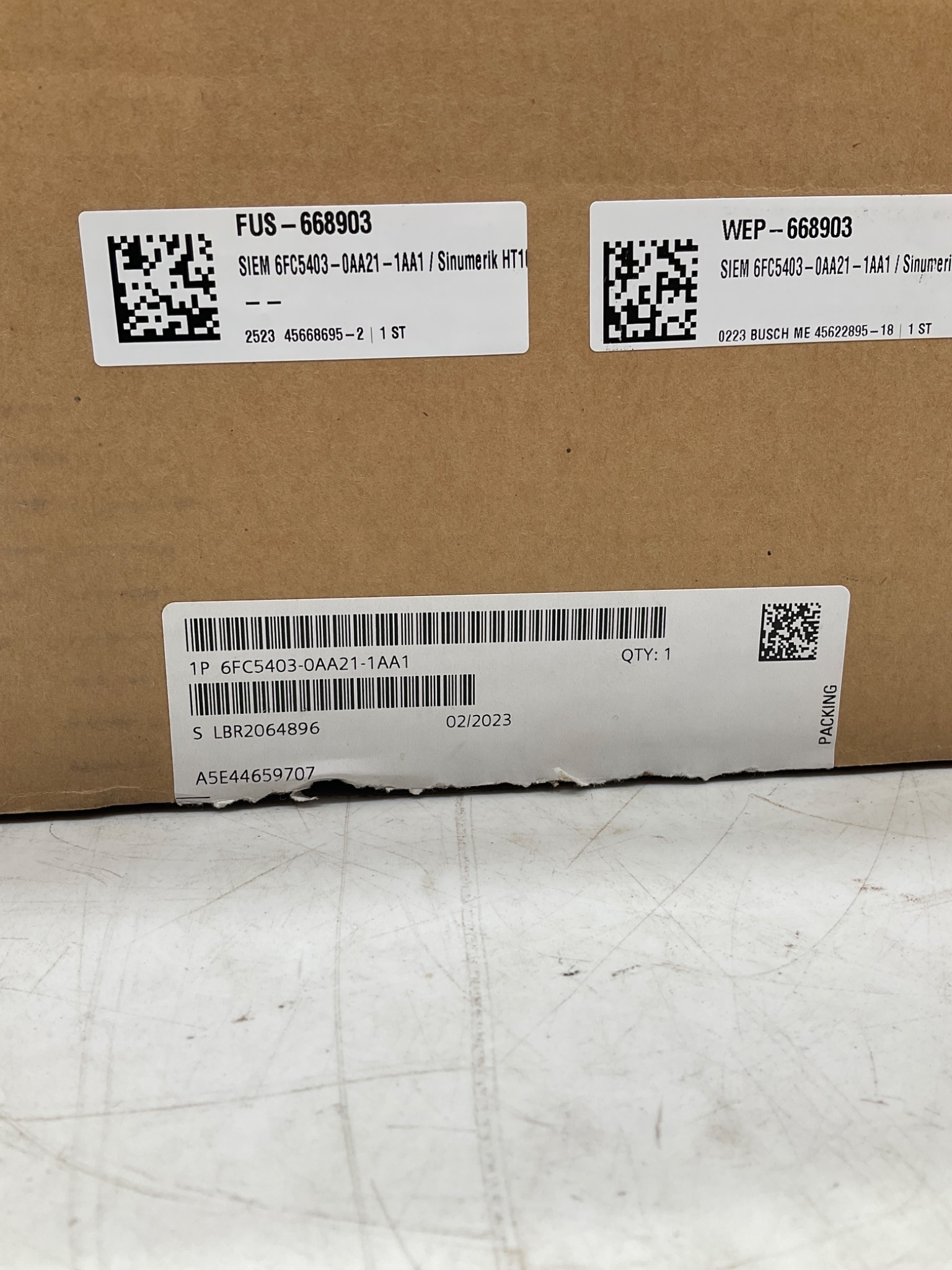 Siemens 6FC5403-0AA21-1AA1 SINUMERIK HT10 Handheld Terminal NEW 1