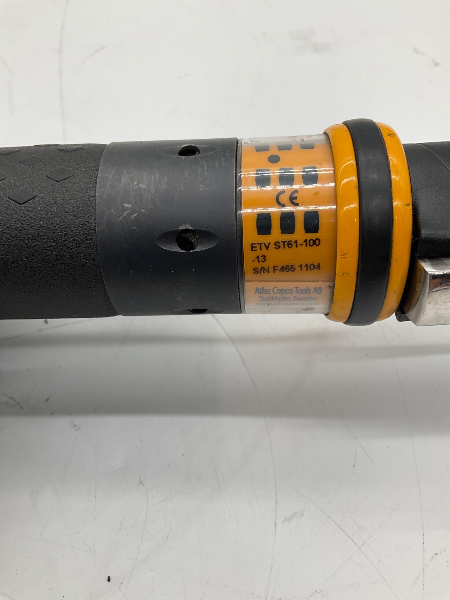 Atlas Copco ETV-ST61-100-13 Tensor Angle Nutrunner USED 1