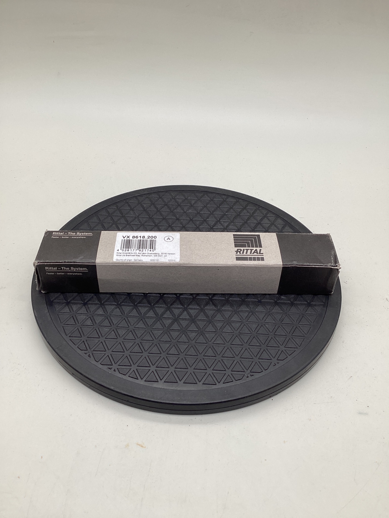 Rittal VX 8618.200 Comfort Handle RAL 9005 NEW 0