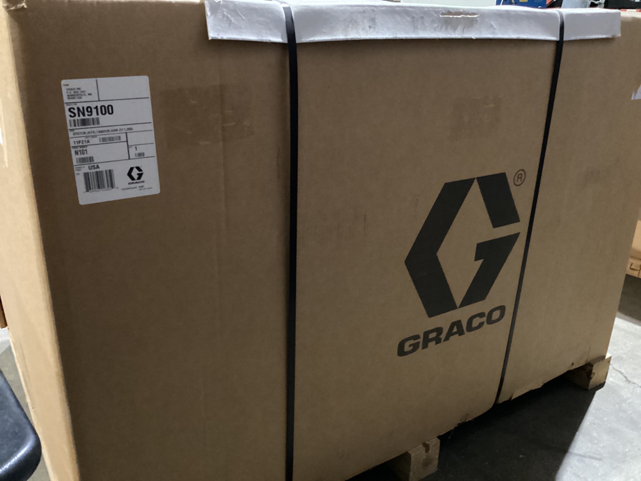 Graco Check-Mate D200 Tandem Ram System 23:1 200L NEW 3