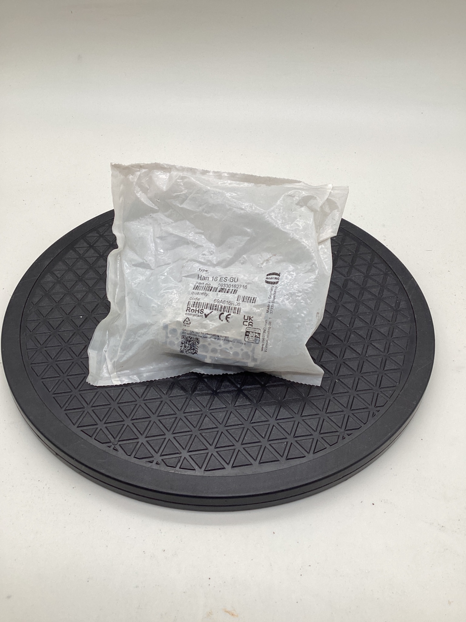 Harting 09330162716 Han 16 ES-BU Female Insert 16 Position NEW 0