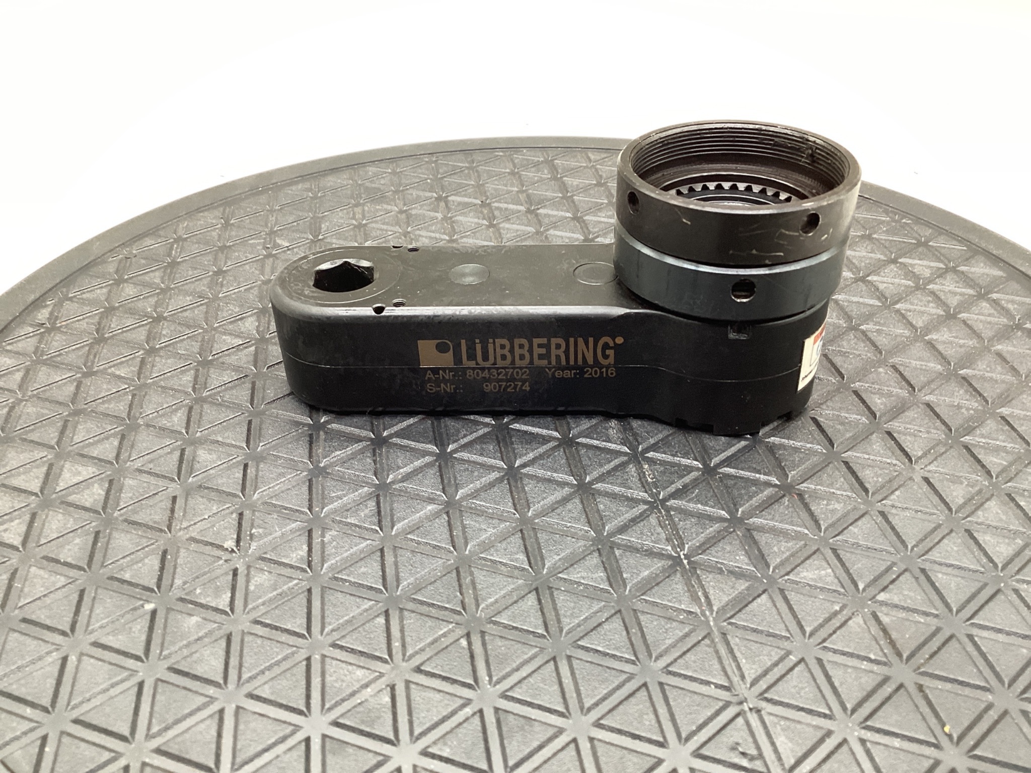 Lubbering 80432702 Reaction Arm USED 1