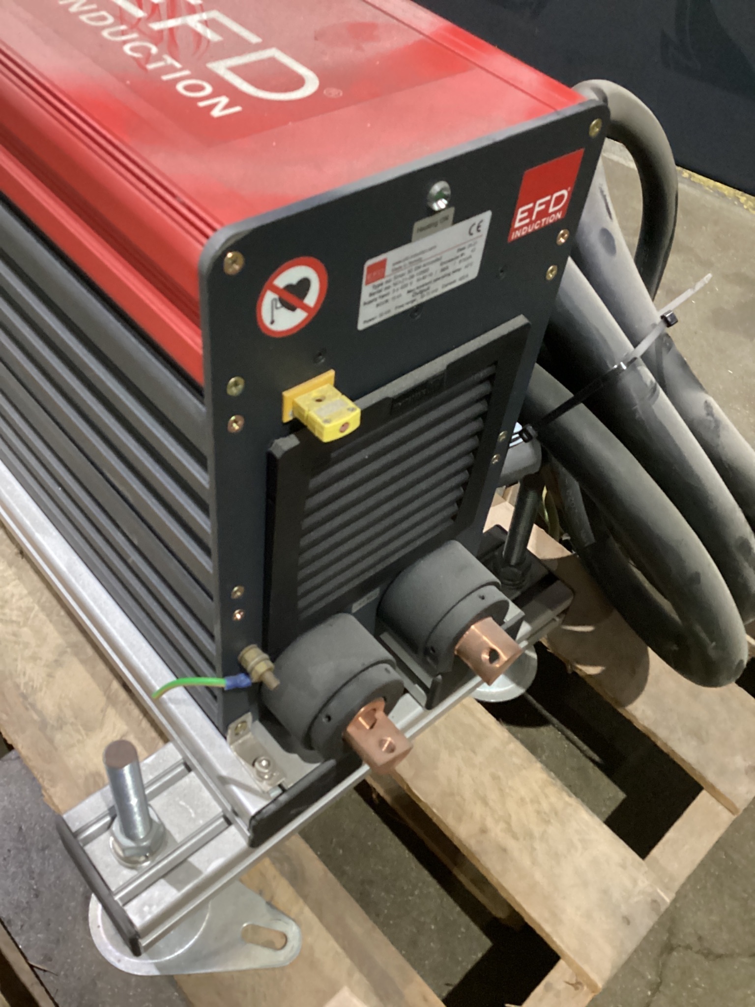 EFD SINAC 50 SM AIRCOOLED 50KW Induction Heating Power Supply USED 2