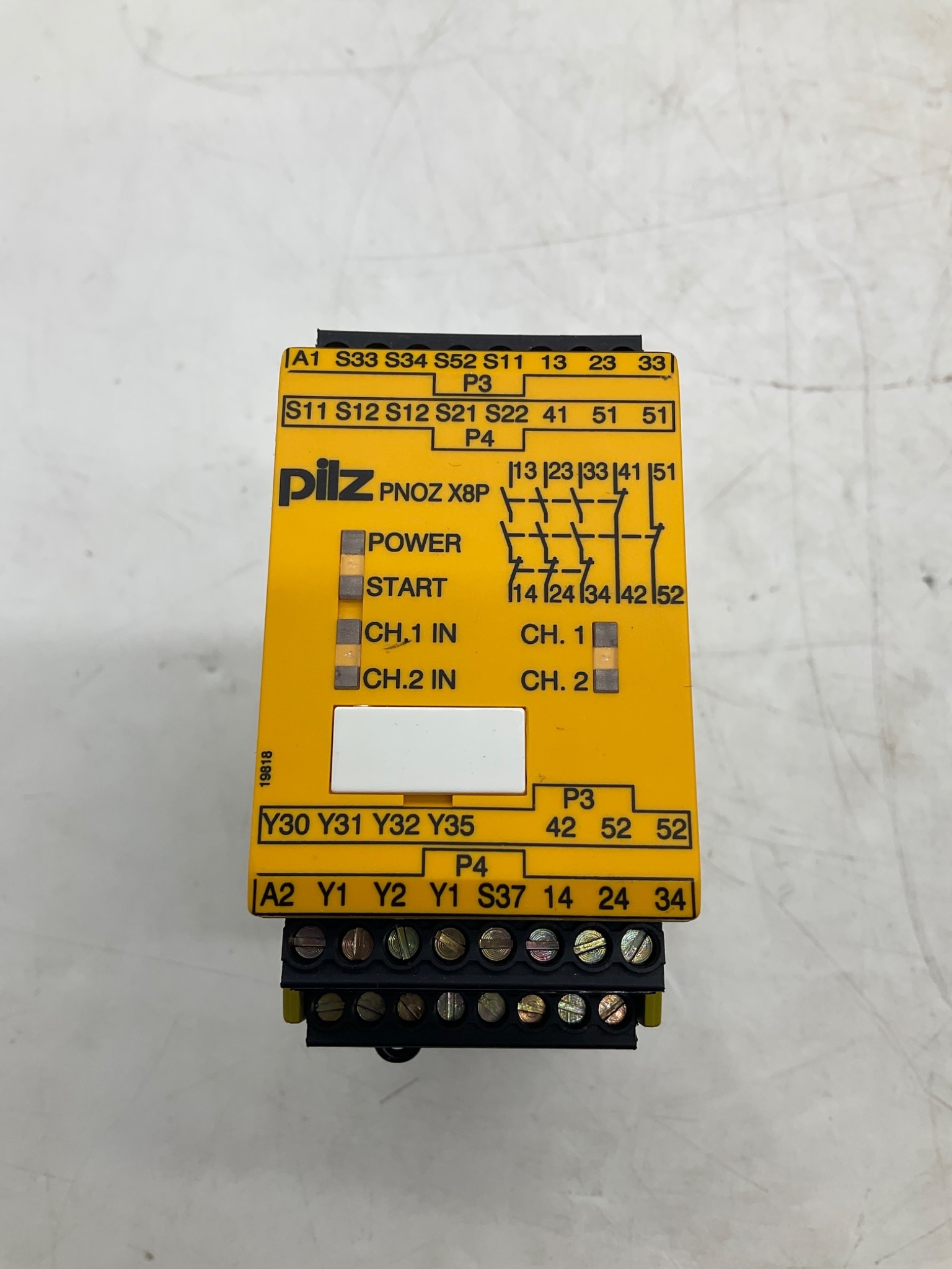 Pilz 777760 PNOZ X8P Safety Relay 24VDC 3NO 2NC NEW 1