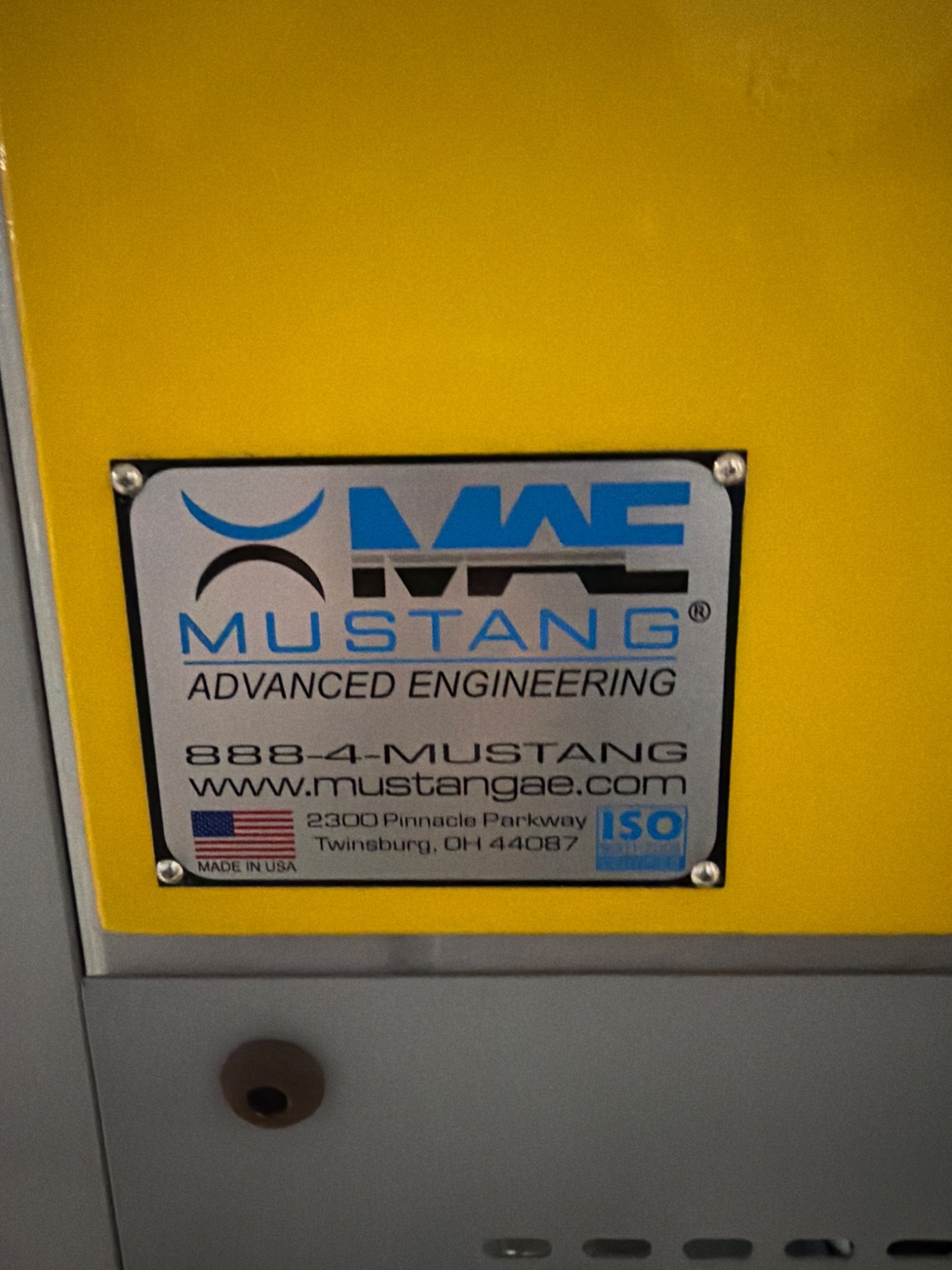 Mustang Advanced Engineering Manifold Testing Station USED 6