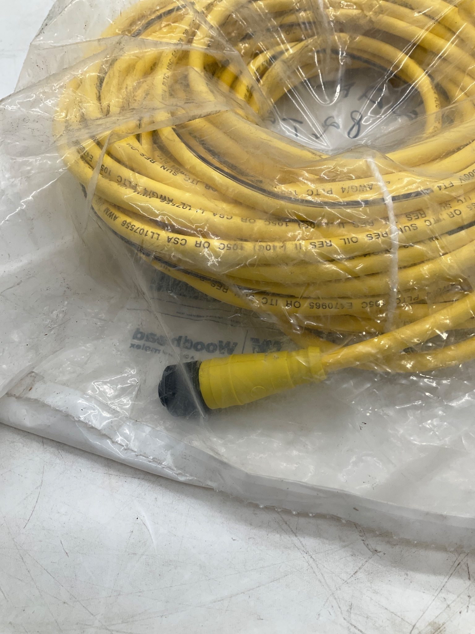 WOODHEAD 1200660921 4-Pin Micro-Change Cordset 20M NEW 3