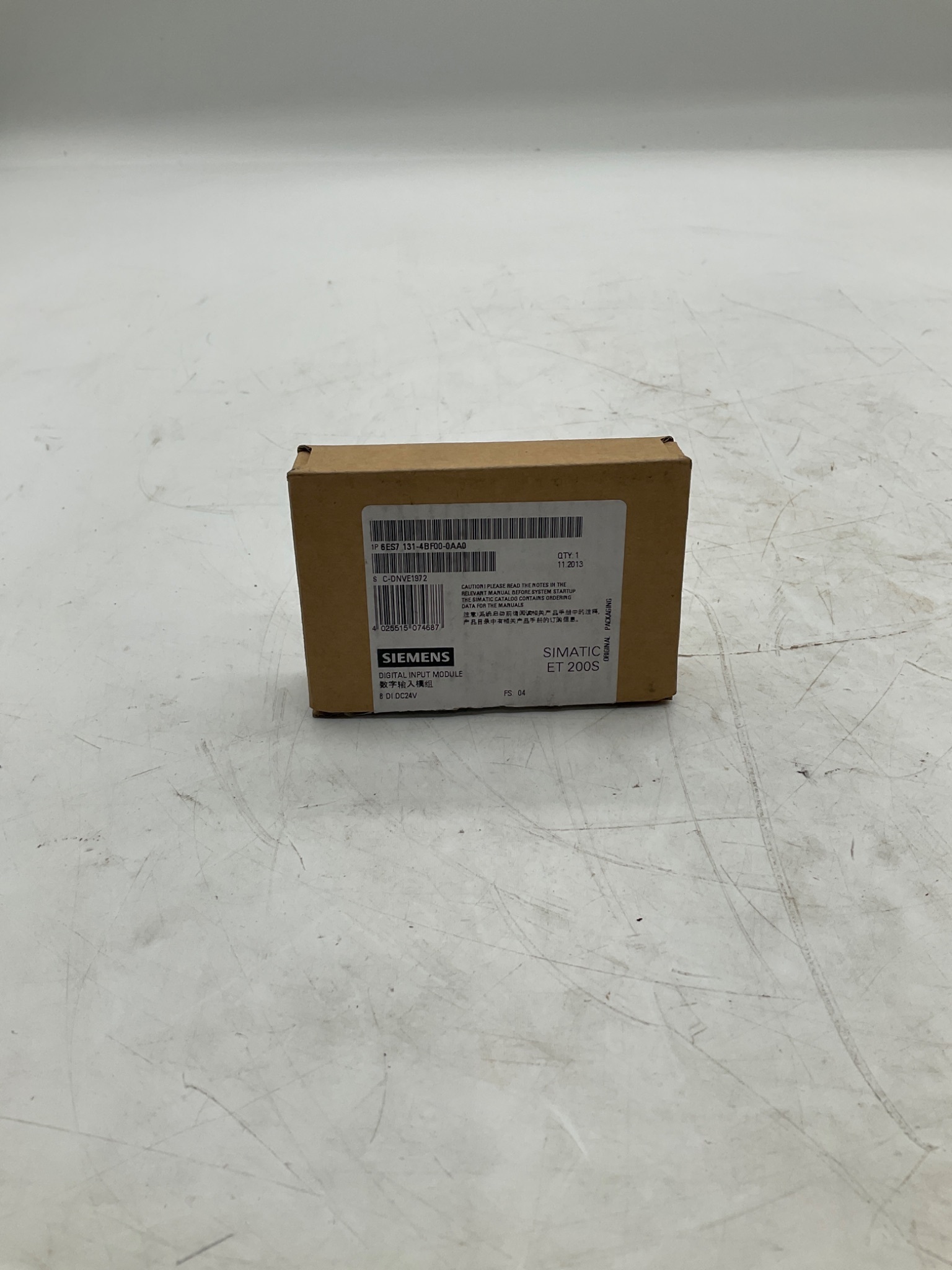 SIEMENS 6ES7 131-4BF00-0AA0 SIMATIC ET200S Digital Input Module NEW 2