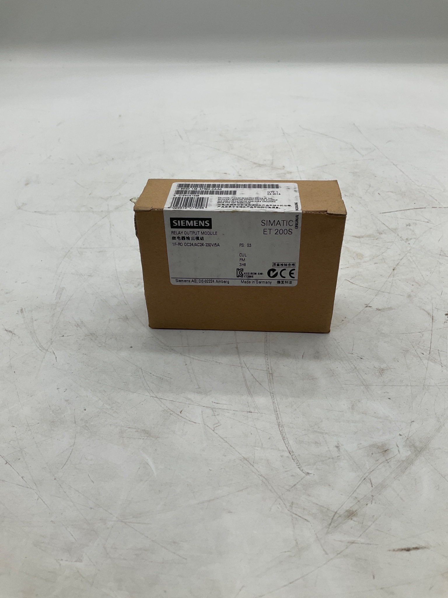 SIEMENS 6ES7 138-4FR00-0AA0 SIMATIC ET200S Relay Output Module NEW 2