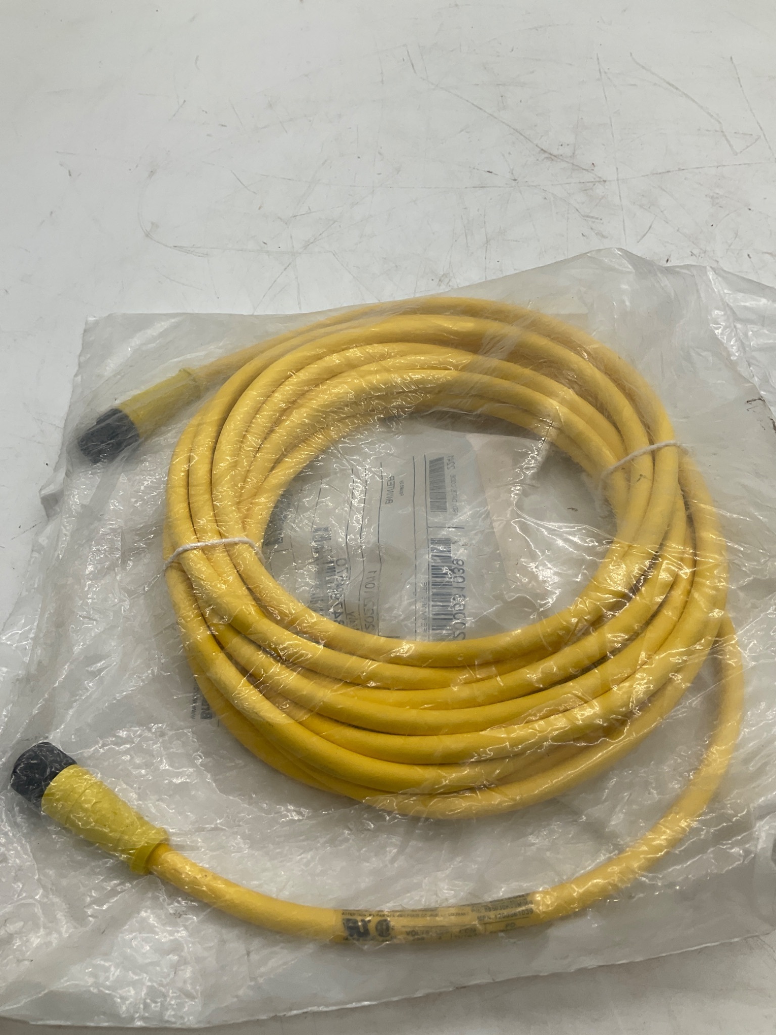WOODHEAD 1200661039 5-Pole Male Female Micro-Change Cordset 6M NEW 2