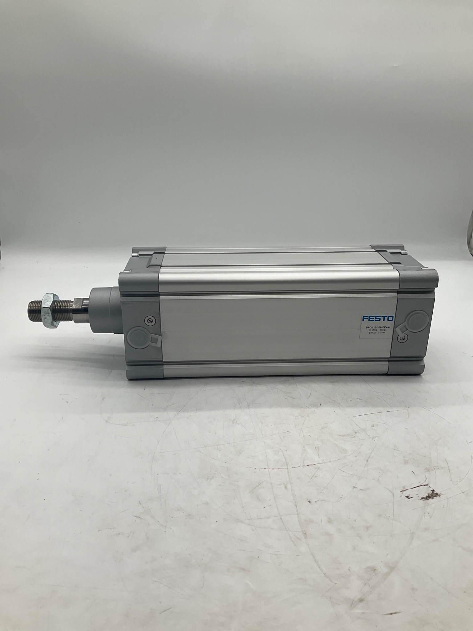FESTO DNC-125-200-PPV-A ISO Pneumatic Cylinder 125mm Bore 200mm Stroke USED 0