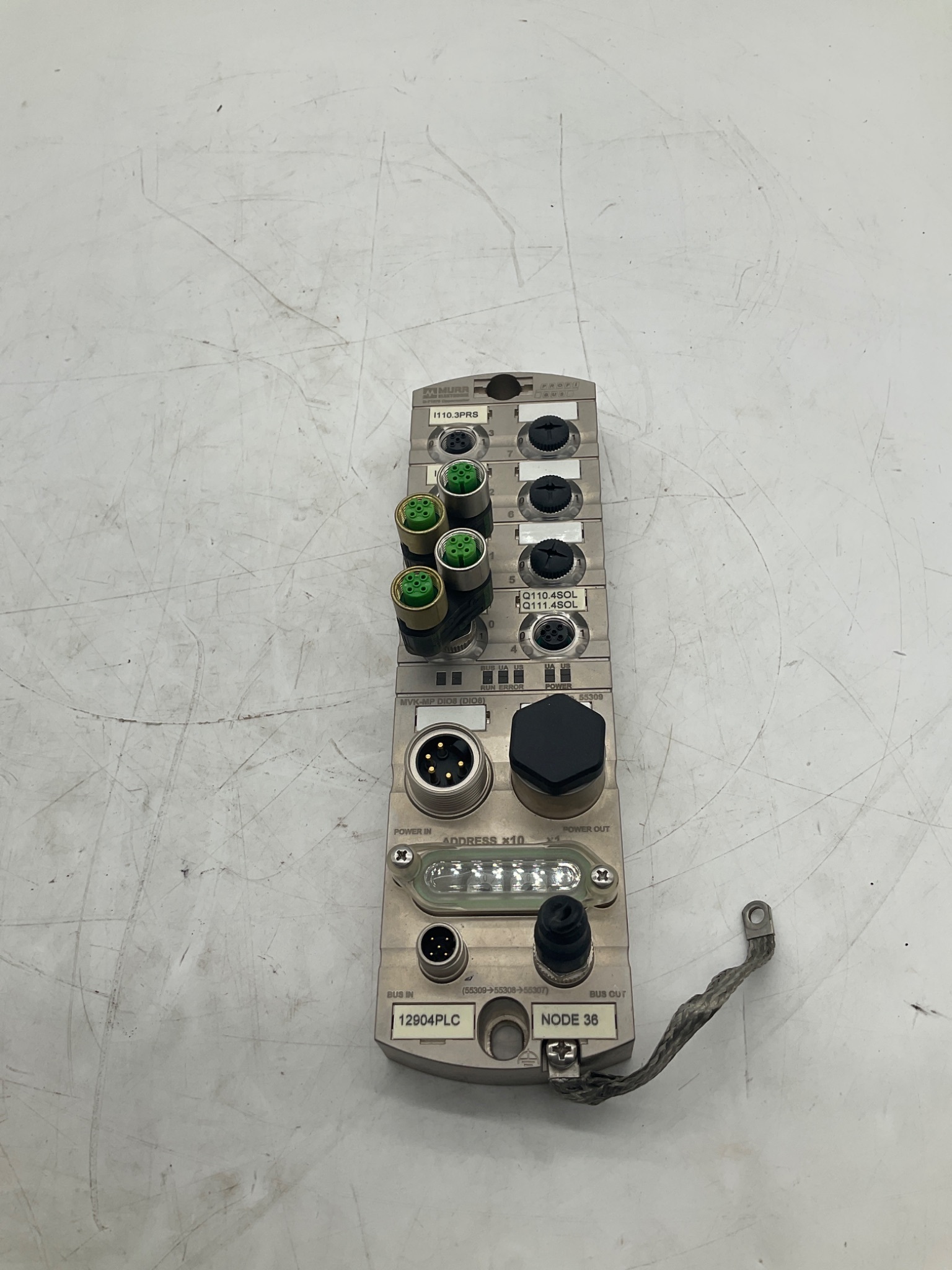 MURR ELEKTRONIK 55309 MVK-MP DIO8 DeviceNet I/O Module USED 0