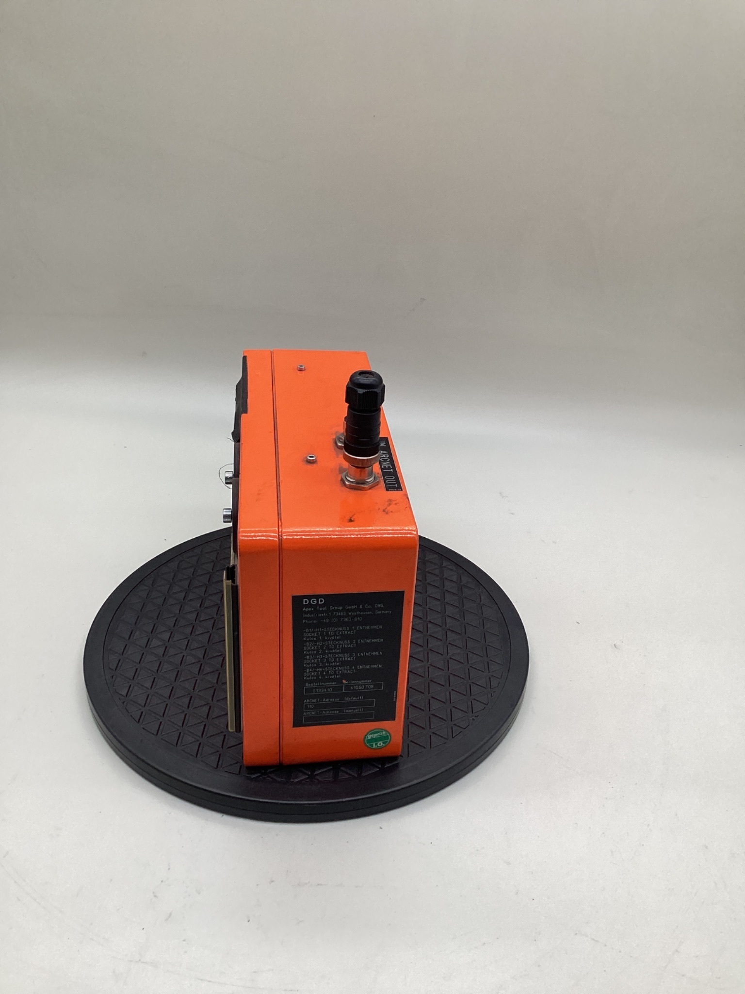 Apex Tool Group S133410 Cleco ARCNET 4-Position Socket Tray USED 1