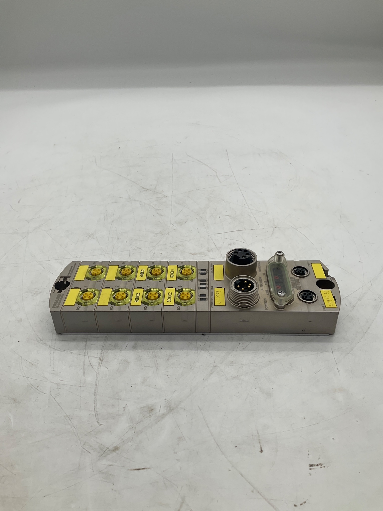 MURR ELEKTRONIK 55561 MVK-MPNIO F DI8/4 F DO4 PROFINET I/O Module USED 2