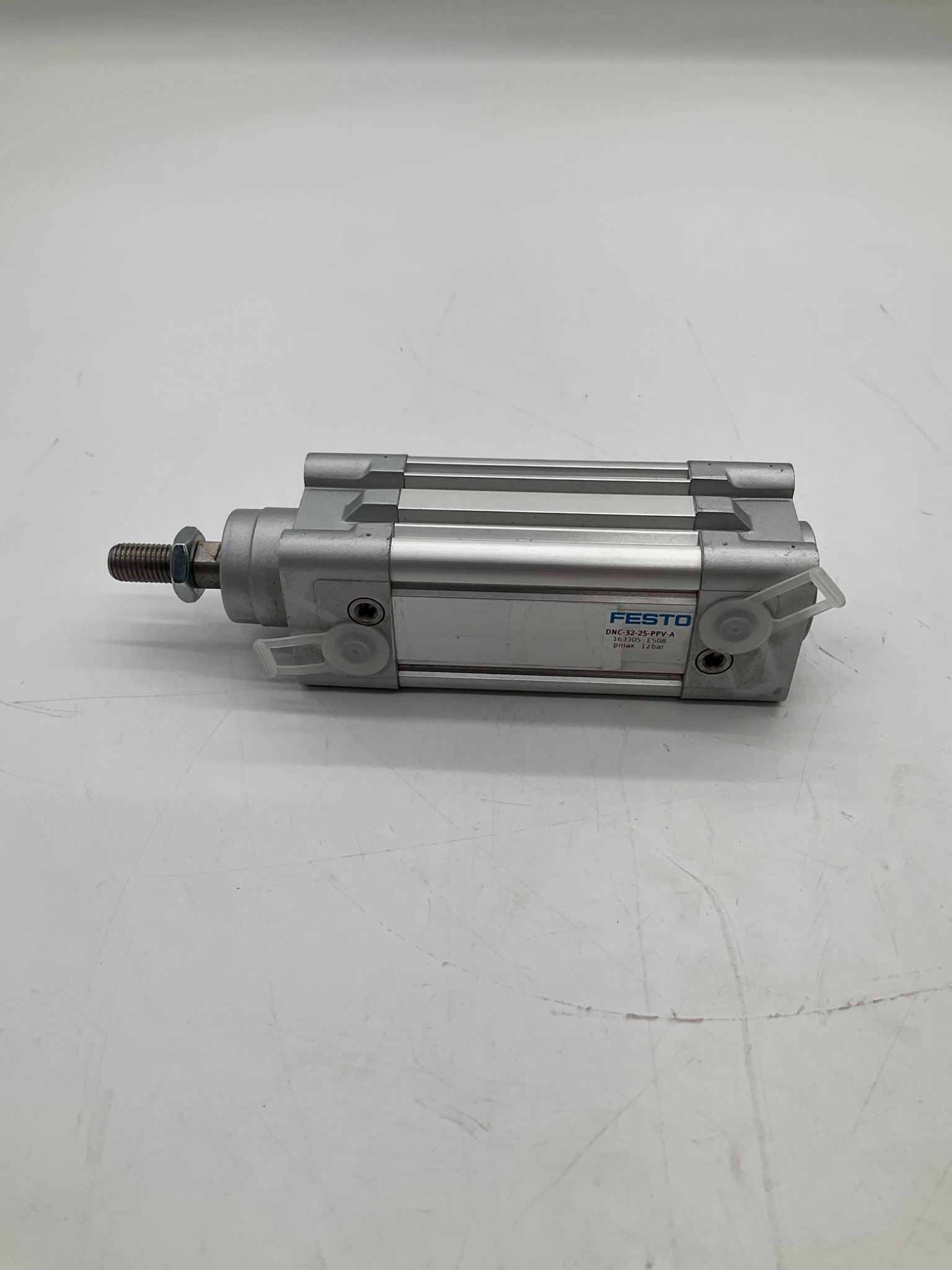 FESTO DNC-32-25-PPV-A ISO Pneumatic Cylinder 32mm Bore 25mm Stroke USED 0
