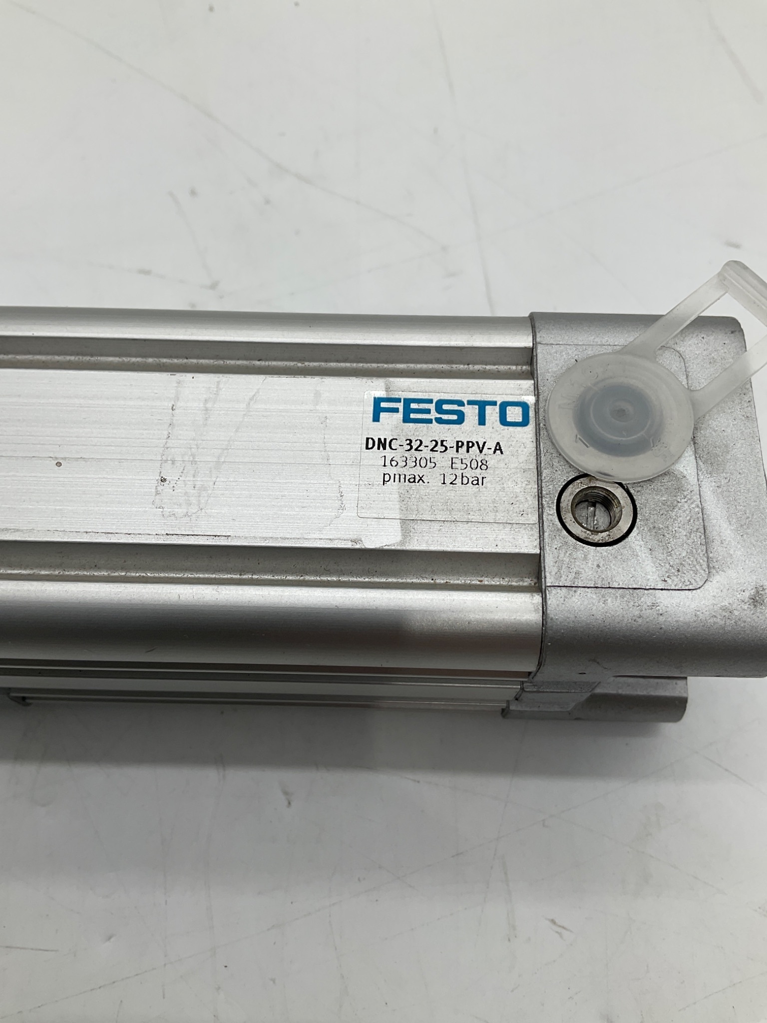 FESTO DNC-32-25-PPV-A ISO Pneumatic Cylinder 32mm Bore 25mm Stroke USED 2