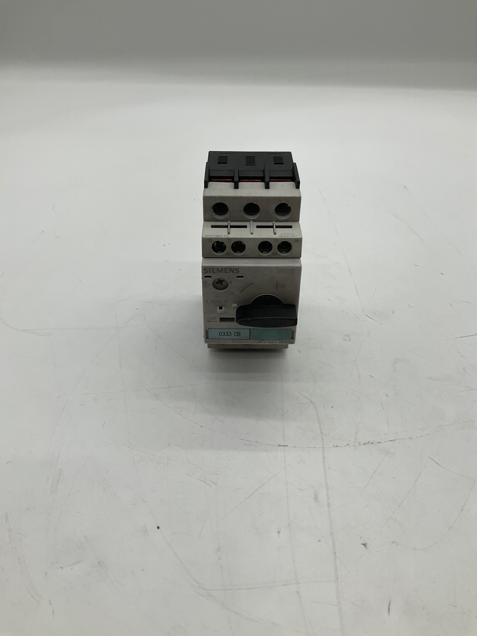 SIEMENS 3RV1021-1BA10 Motor Protection Circuit Breaker 1.4-2.0A USED 1