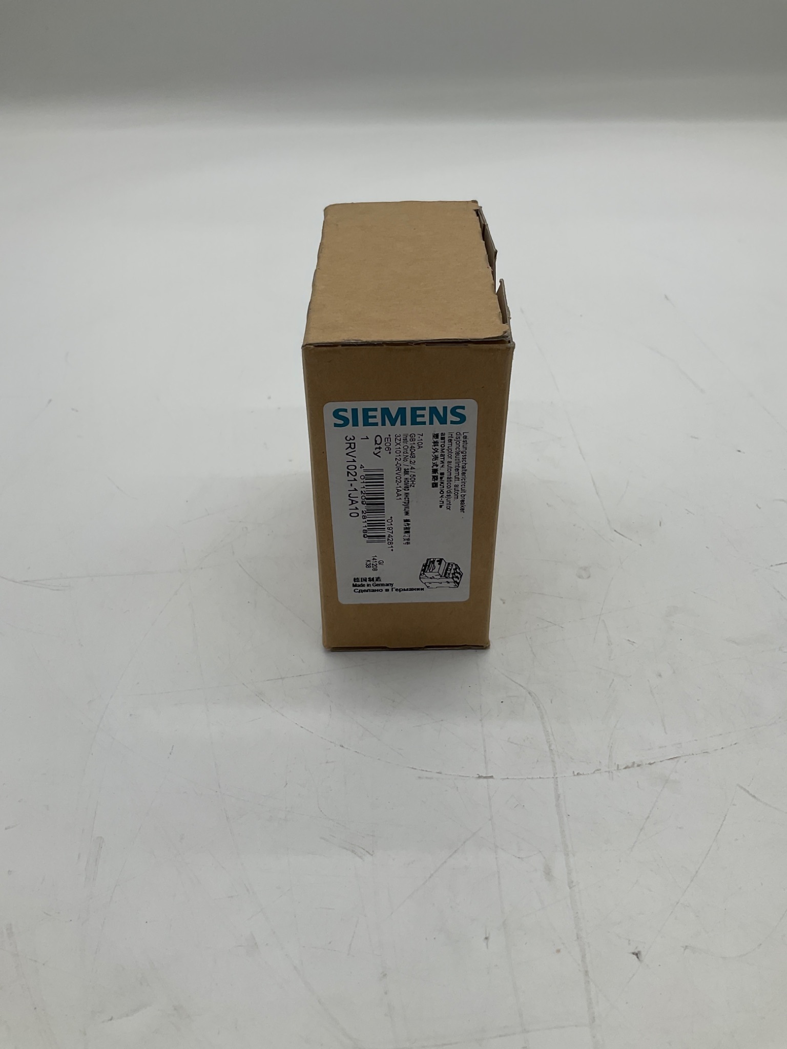 SIEMENS 3RV1021-1JA10 Motor Protection Circuit Breaker 7-10A NEW 0