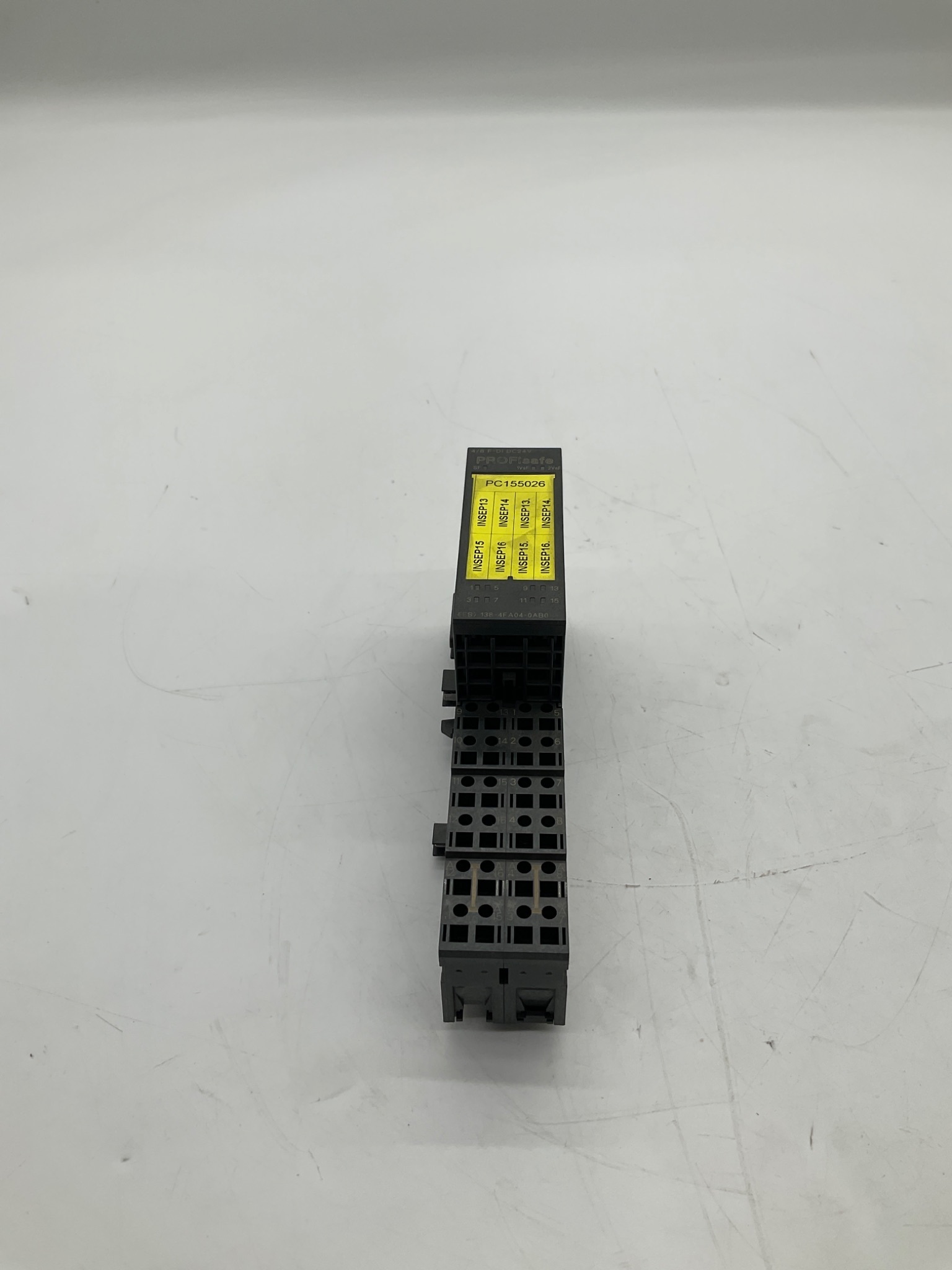 SIEMENS 6ES7 138-4FA04-0AB0 SIMATIC ET200S F-DI 4x24VDC Safety Input Module USED 0