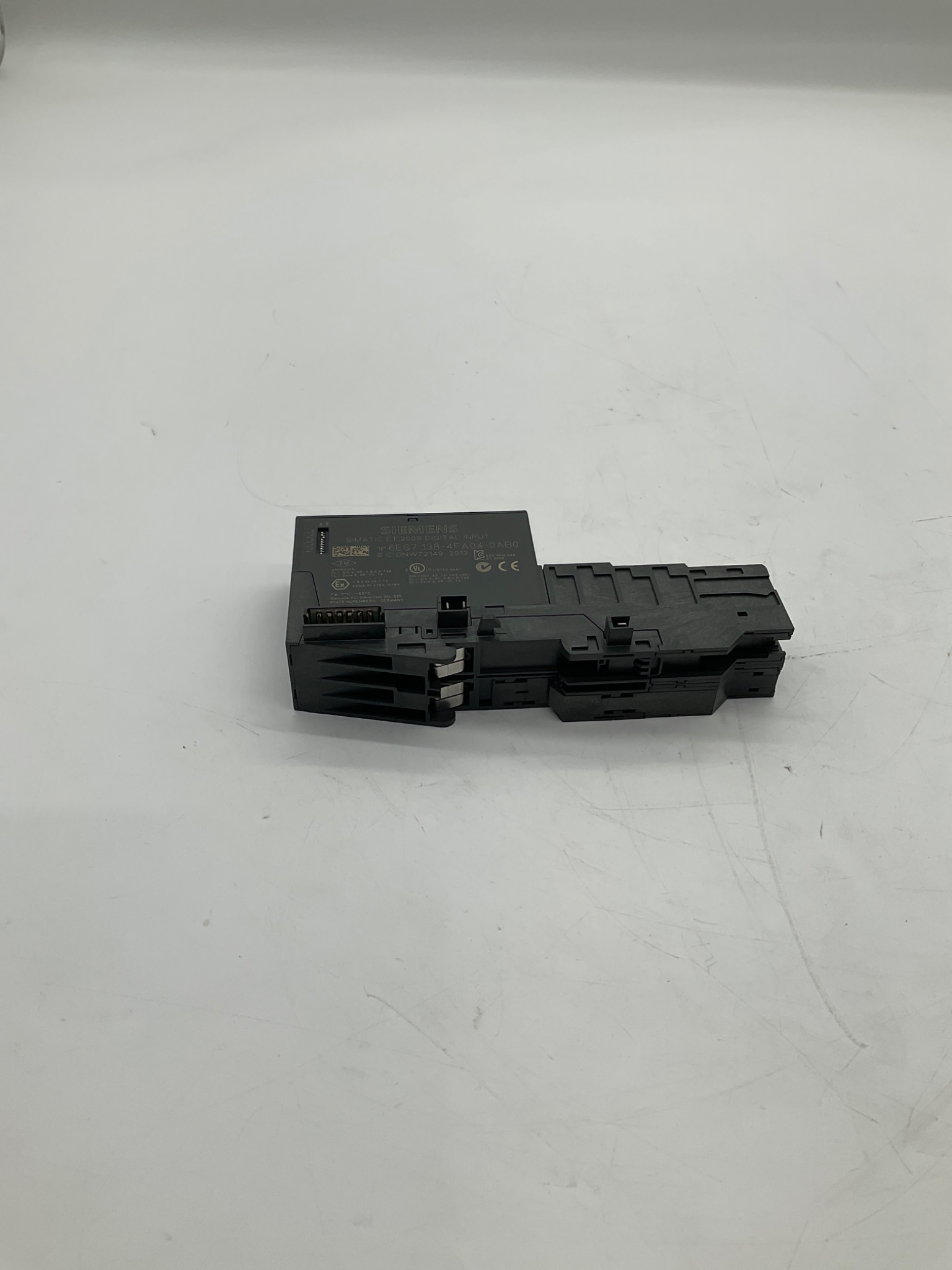 SIEMENS 6ES7 138-4FA04-0AB0 SIMATIC ET200S F-DI 4x24VDC Safety Input Module USED 3