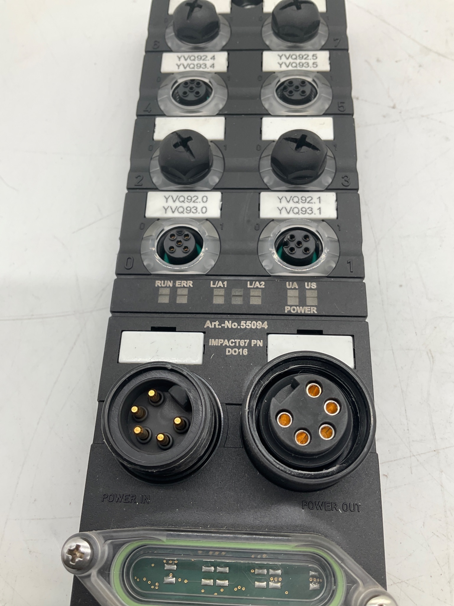 MURR ELEKTRONIK 55094 IMPACT67 PN DO16 PROFINET I/O Module USED 2