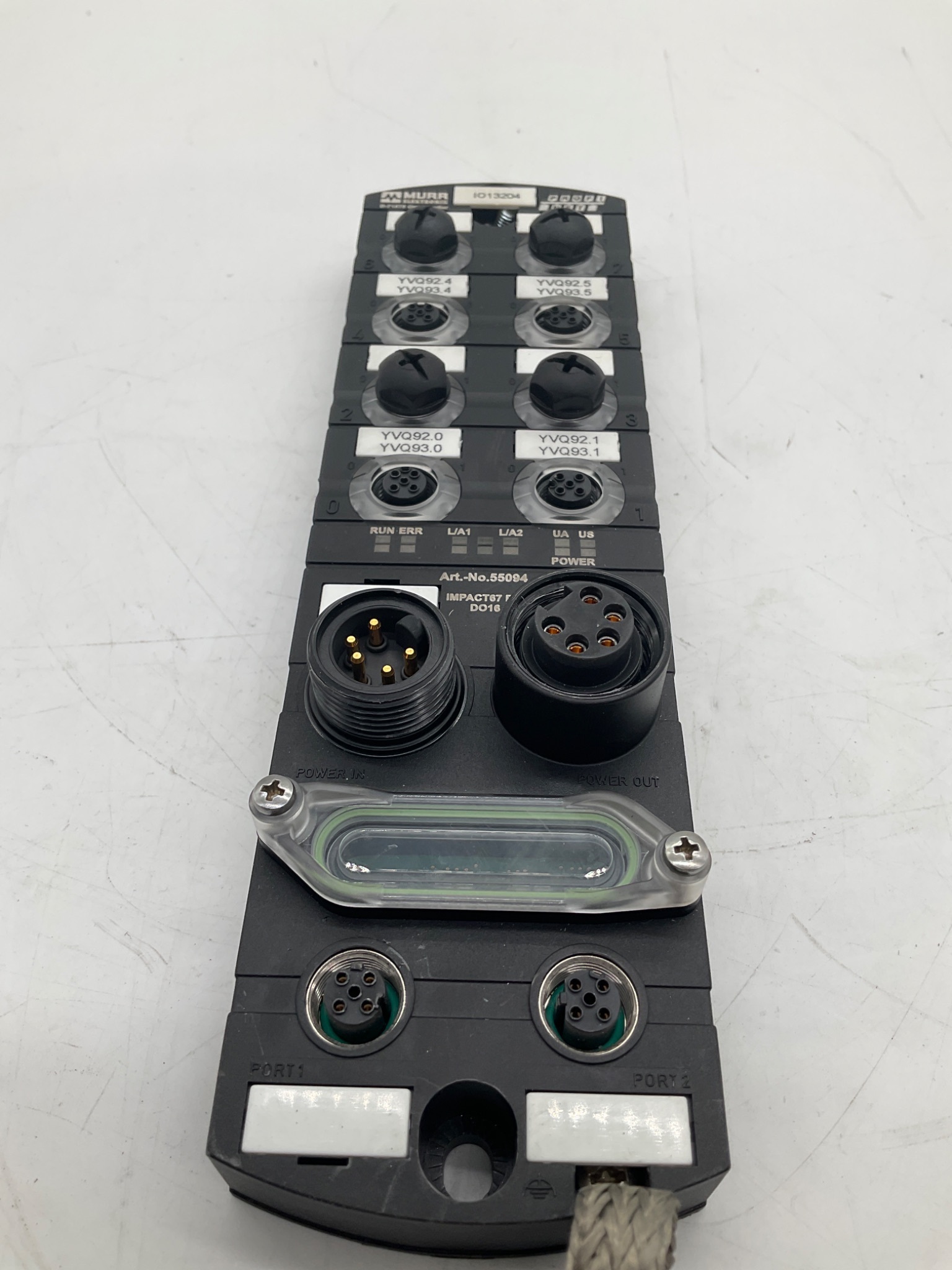 MURR ELEKTRONIK 55094 IMPACT67 PN DO16 PROFINET I/O Module USED 4