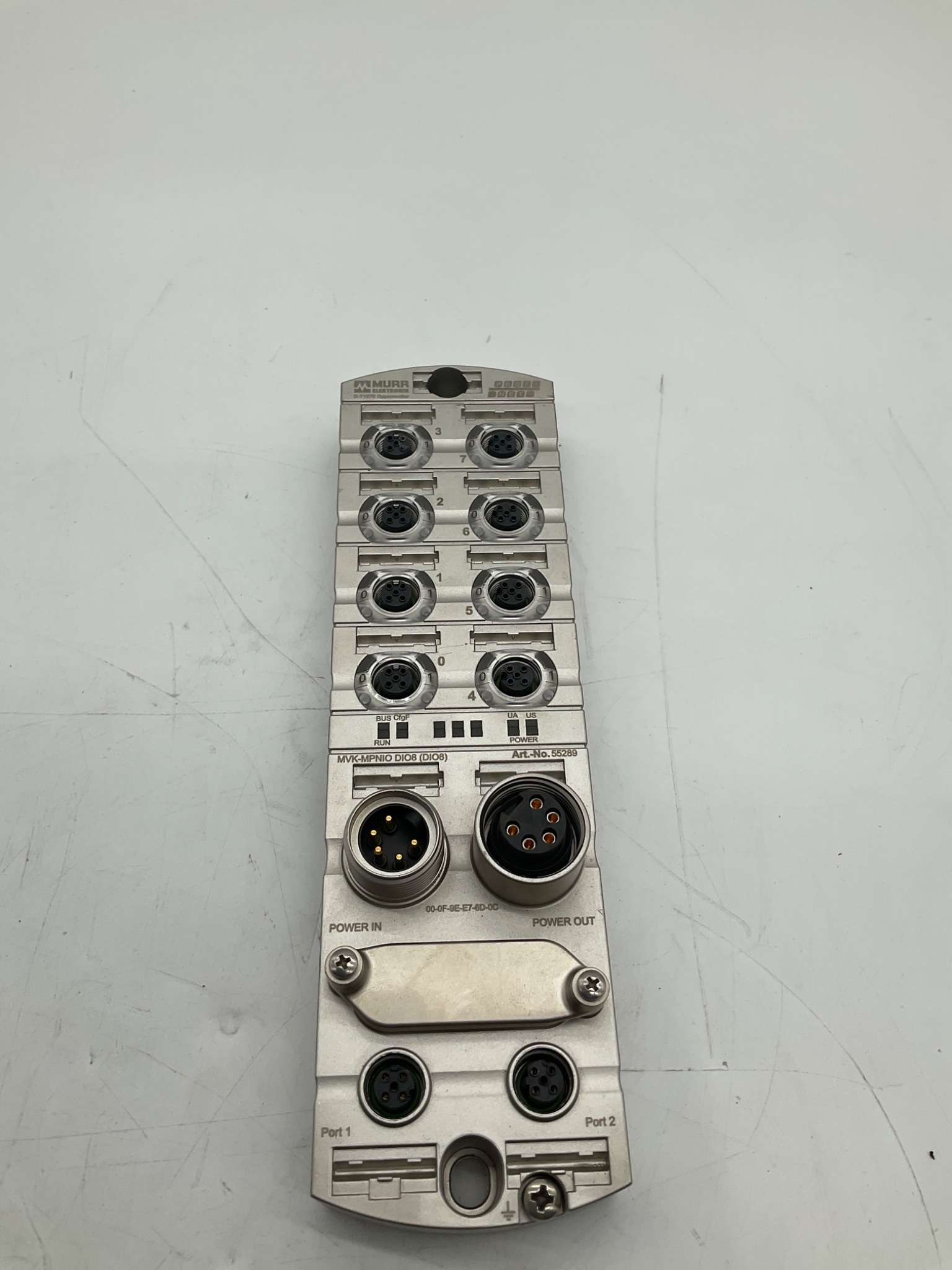 MURR ELEKTRONIK 55289 MVK-MPNIO DIO8 PROFINET I/O Module USED 3